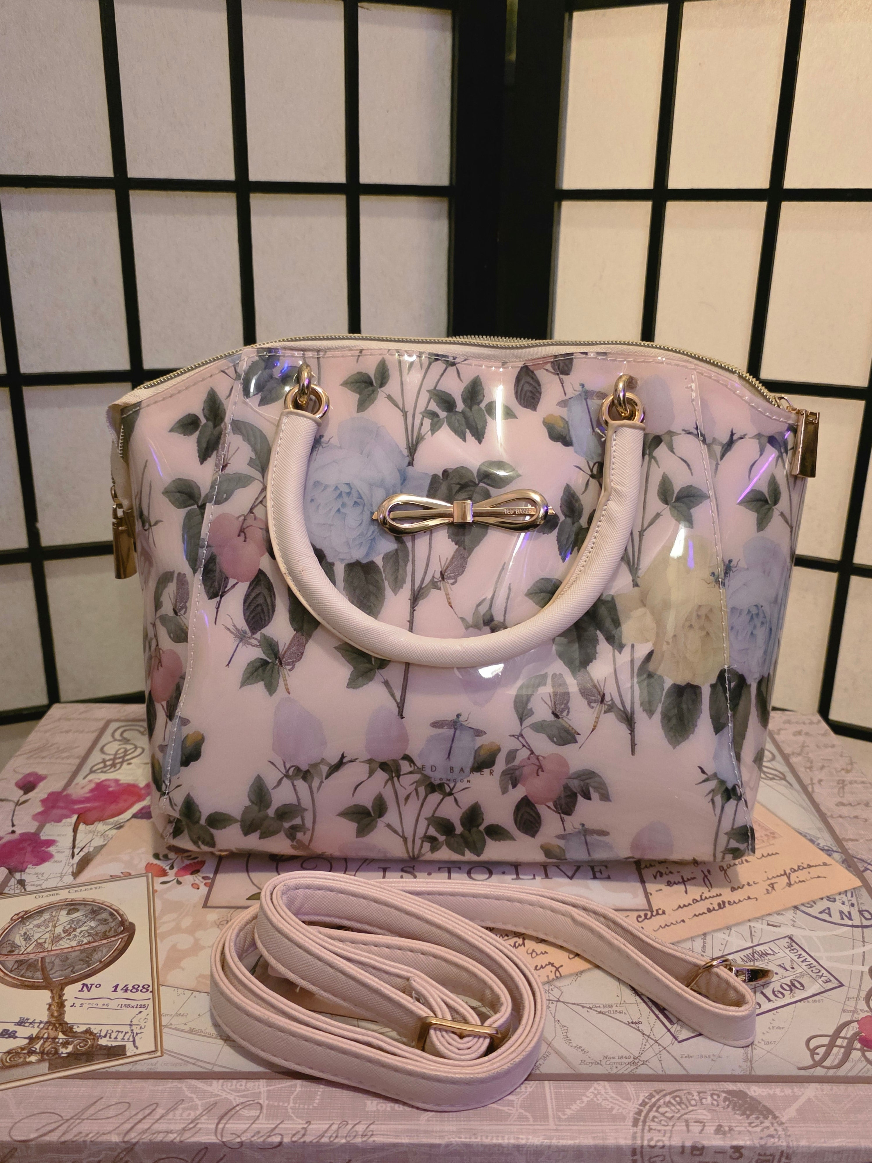 Watercolor Garden Ted Baker Satchel