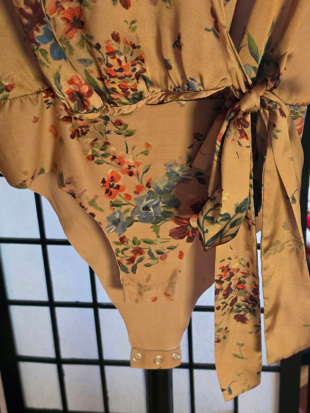 Gilded Garden Floral Bodysuit