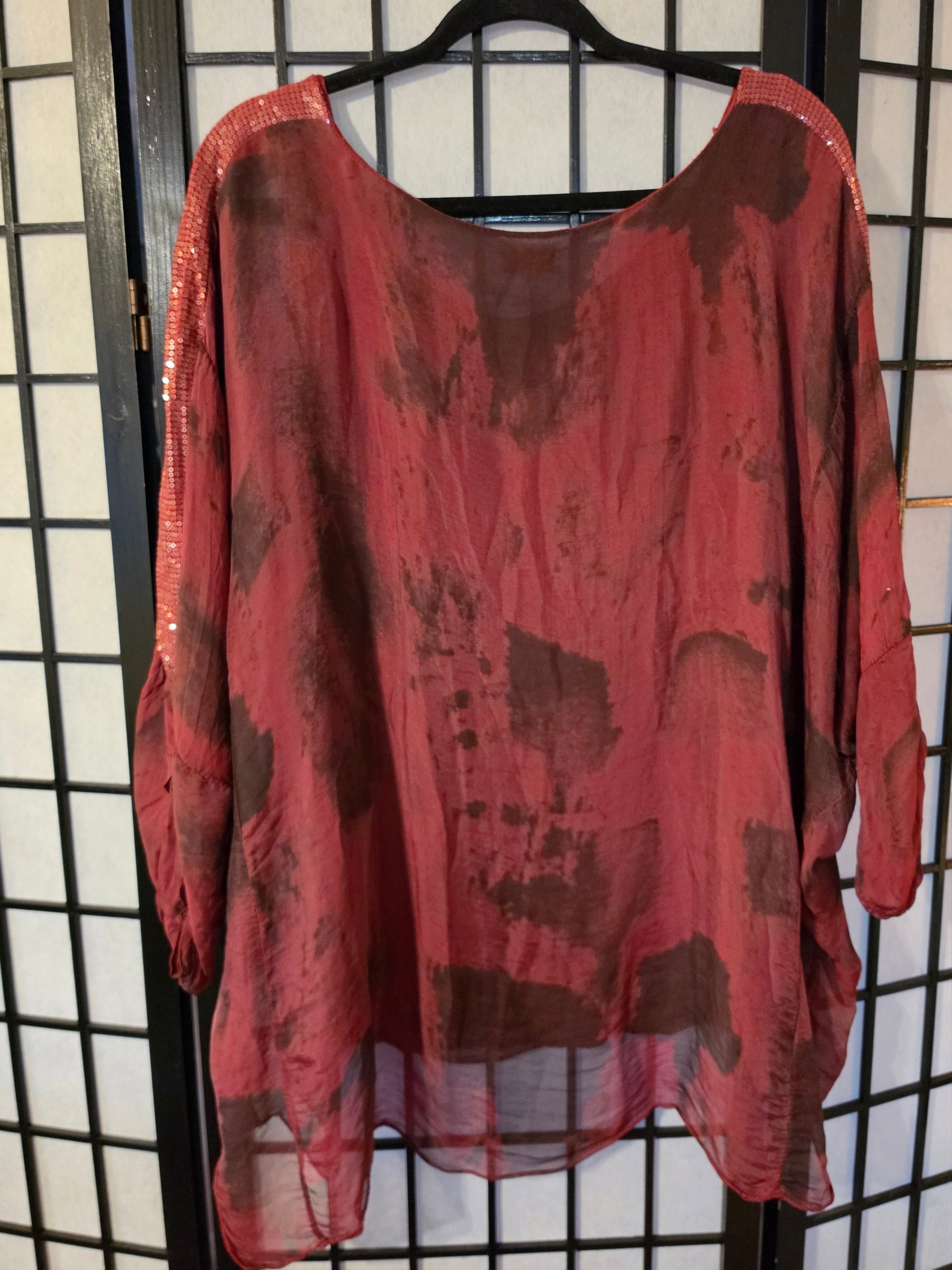 The Crimson Devotion Top