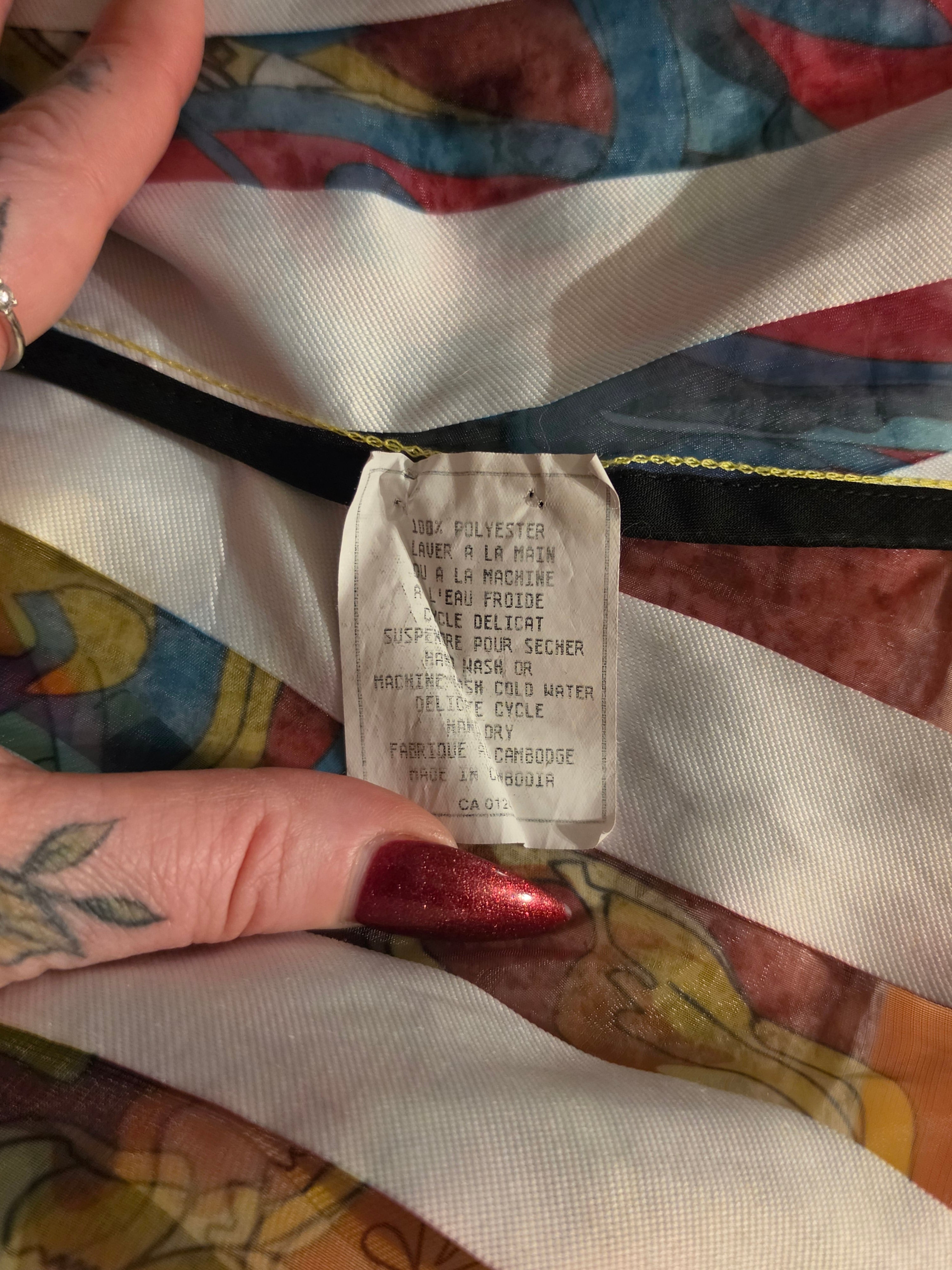 Baroque Medallion Blouse – CQ by CQ