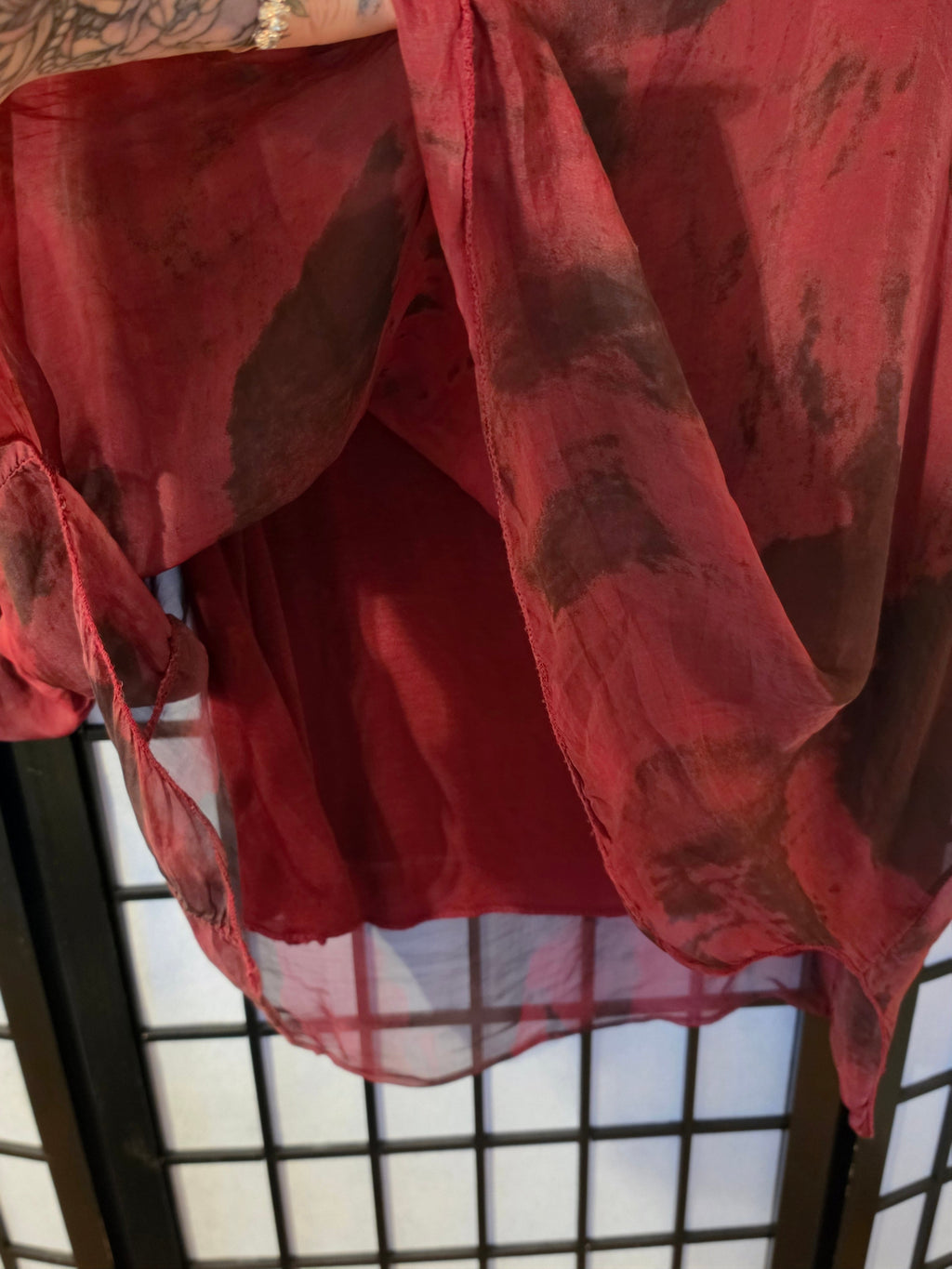 The Crimson Devotion Top