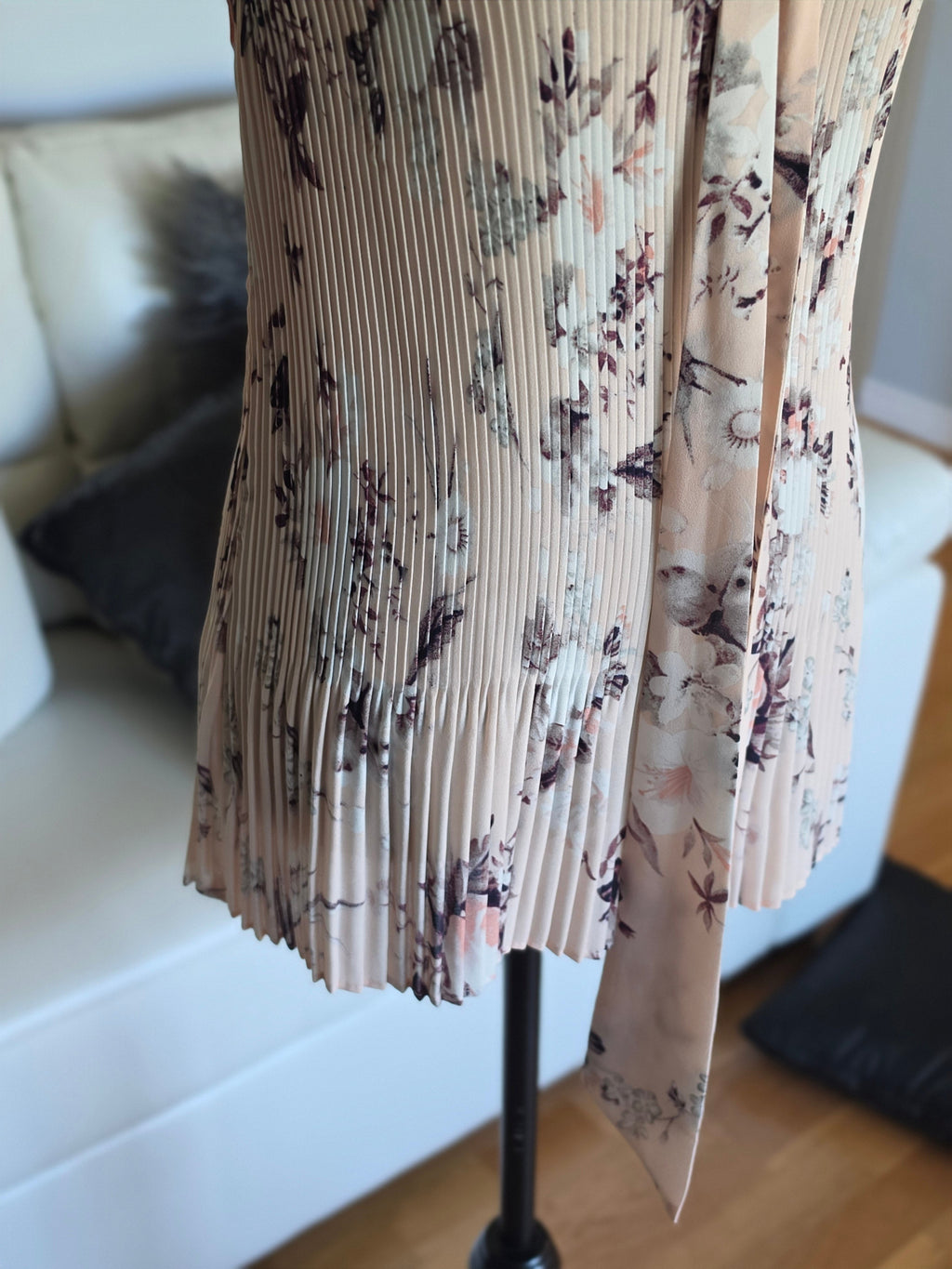 The Pleated Petal Blouse — DKNY