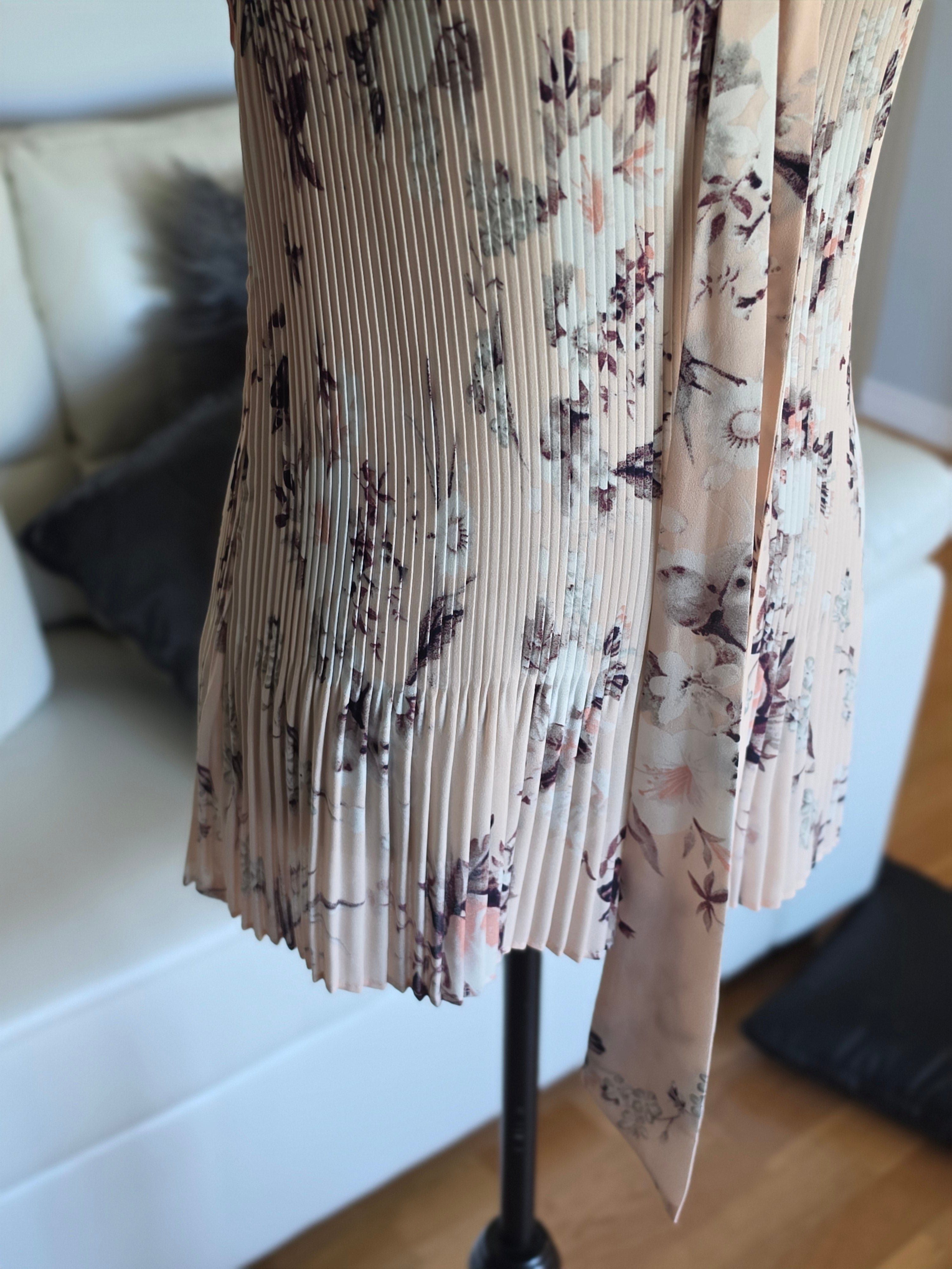 The Pleated Petal Blouse — DKNY