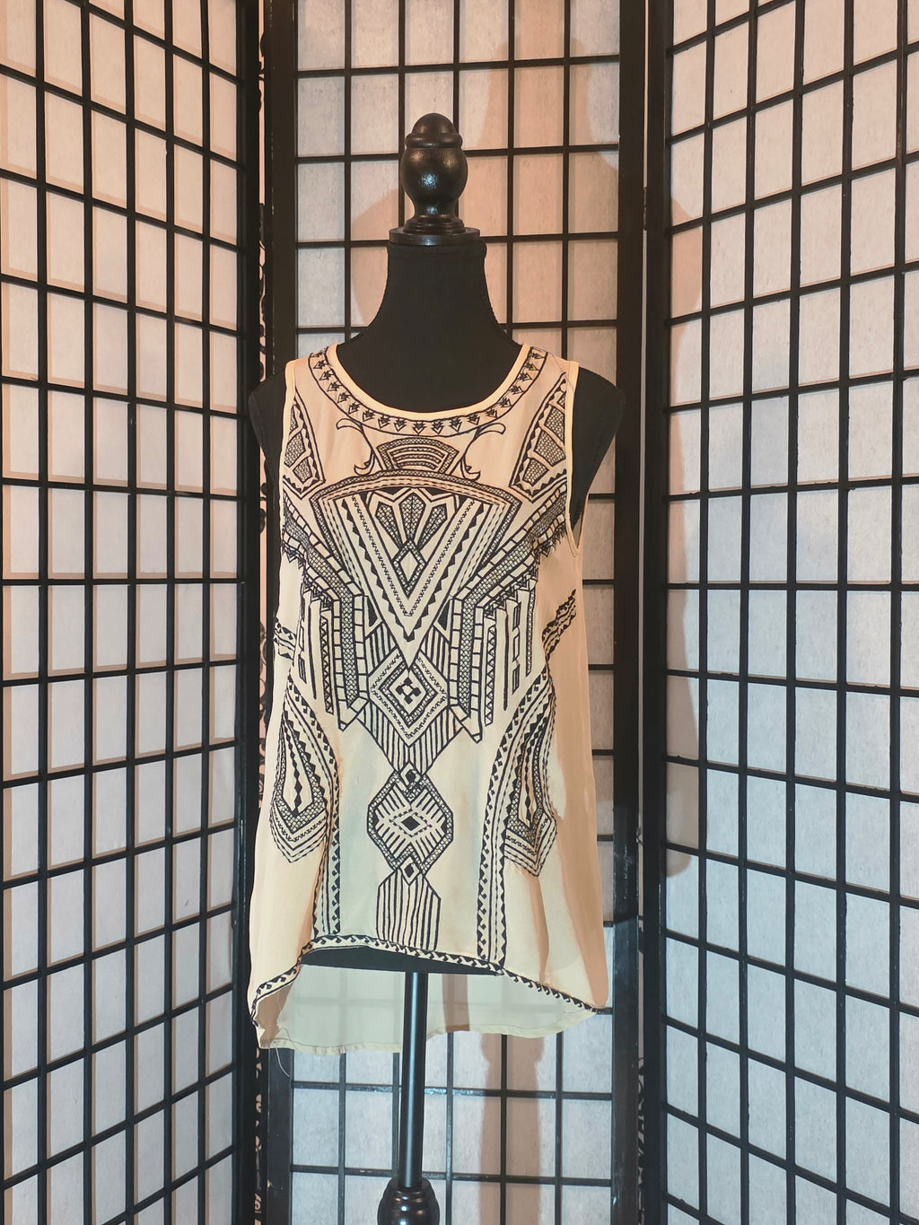 Deco Dreams Geometric Tank