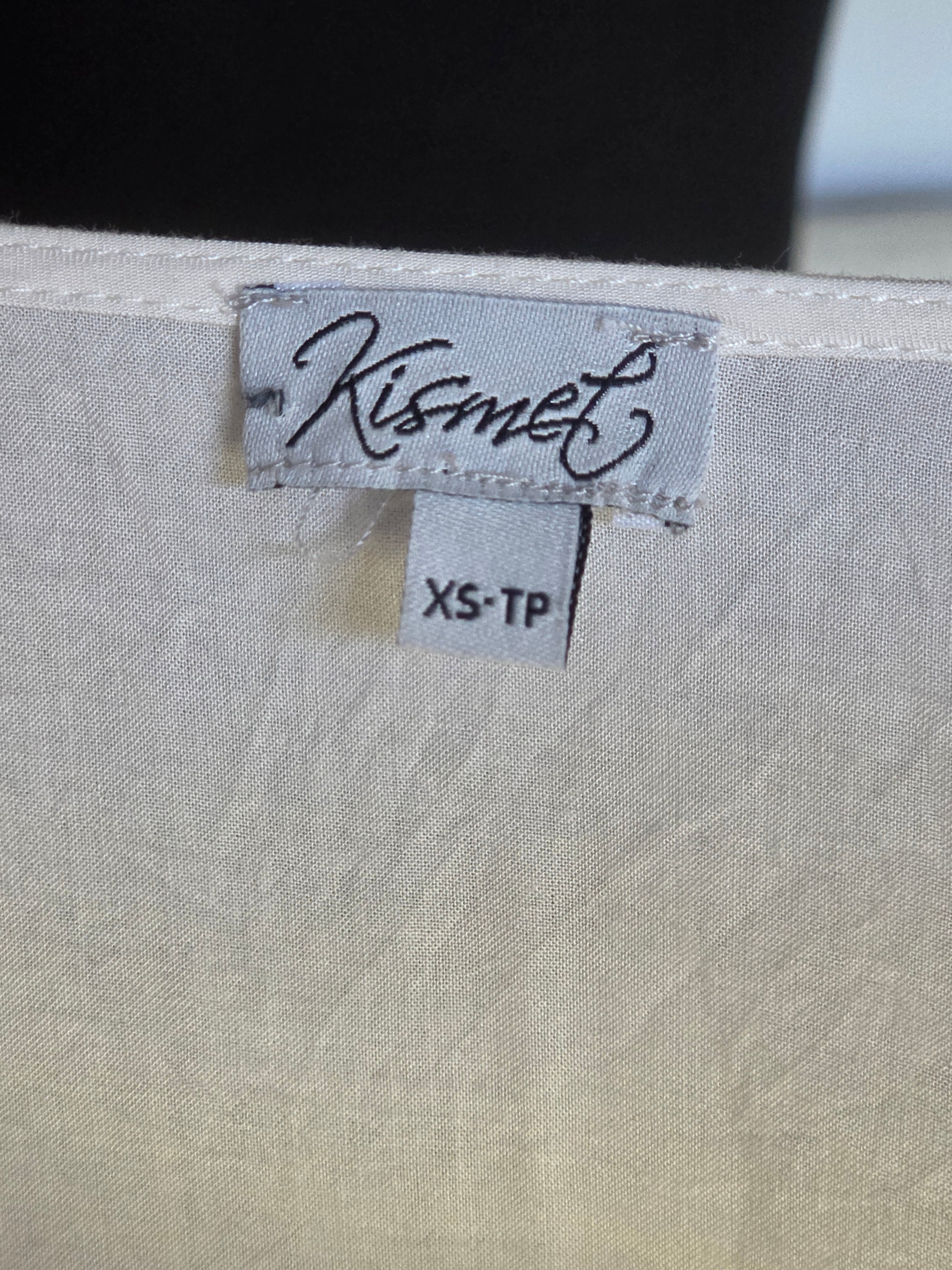 Kismet Ivory Heirloom Lace Tank — XS