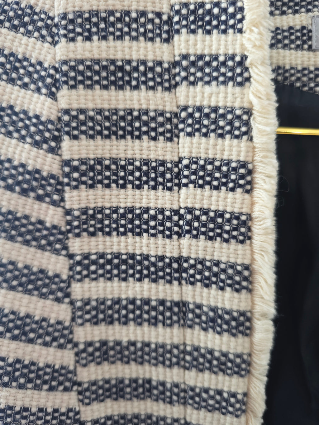 Boldly Refined Striped Blazer