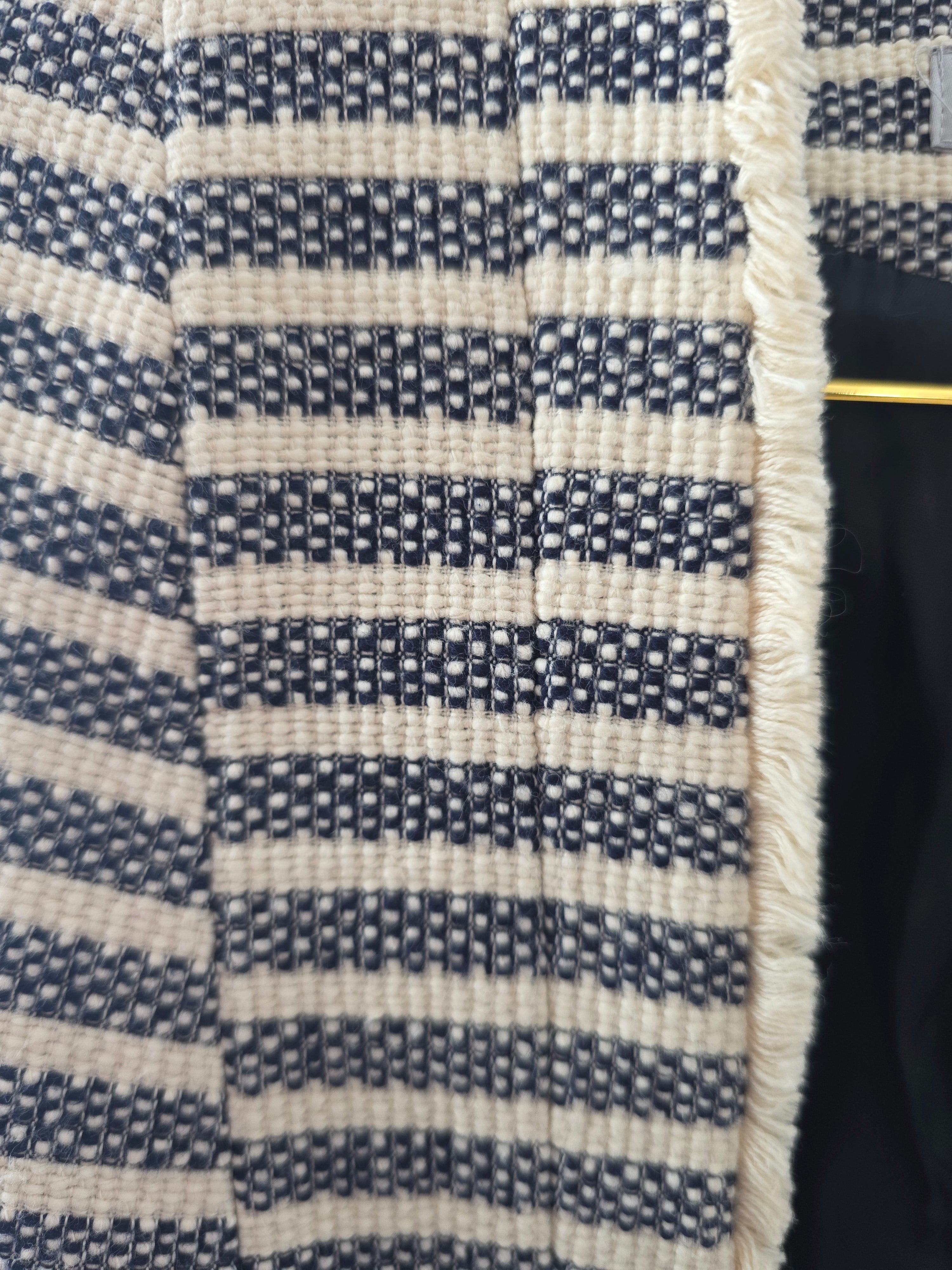 Boldly Refined Striped Blazer