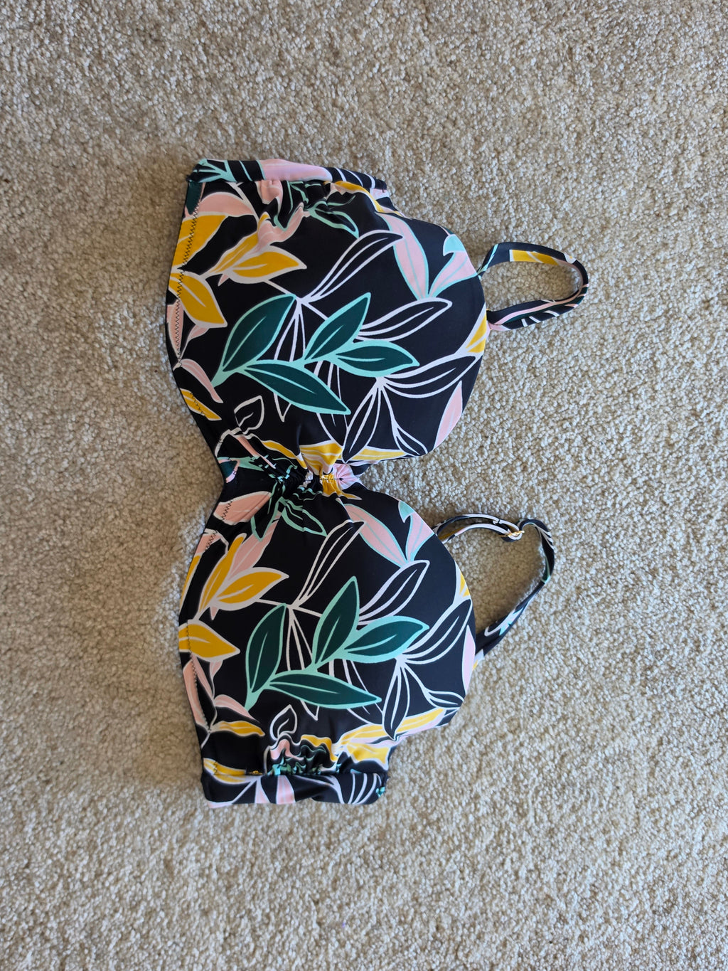 The Wild Bloom Bikini Top