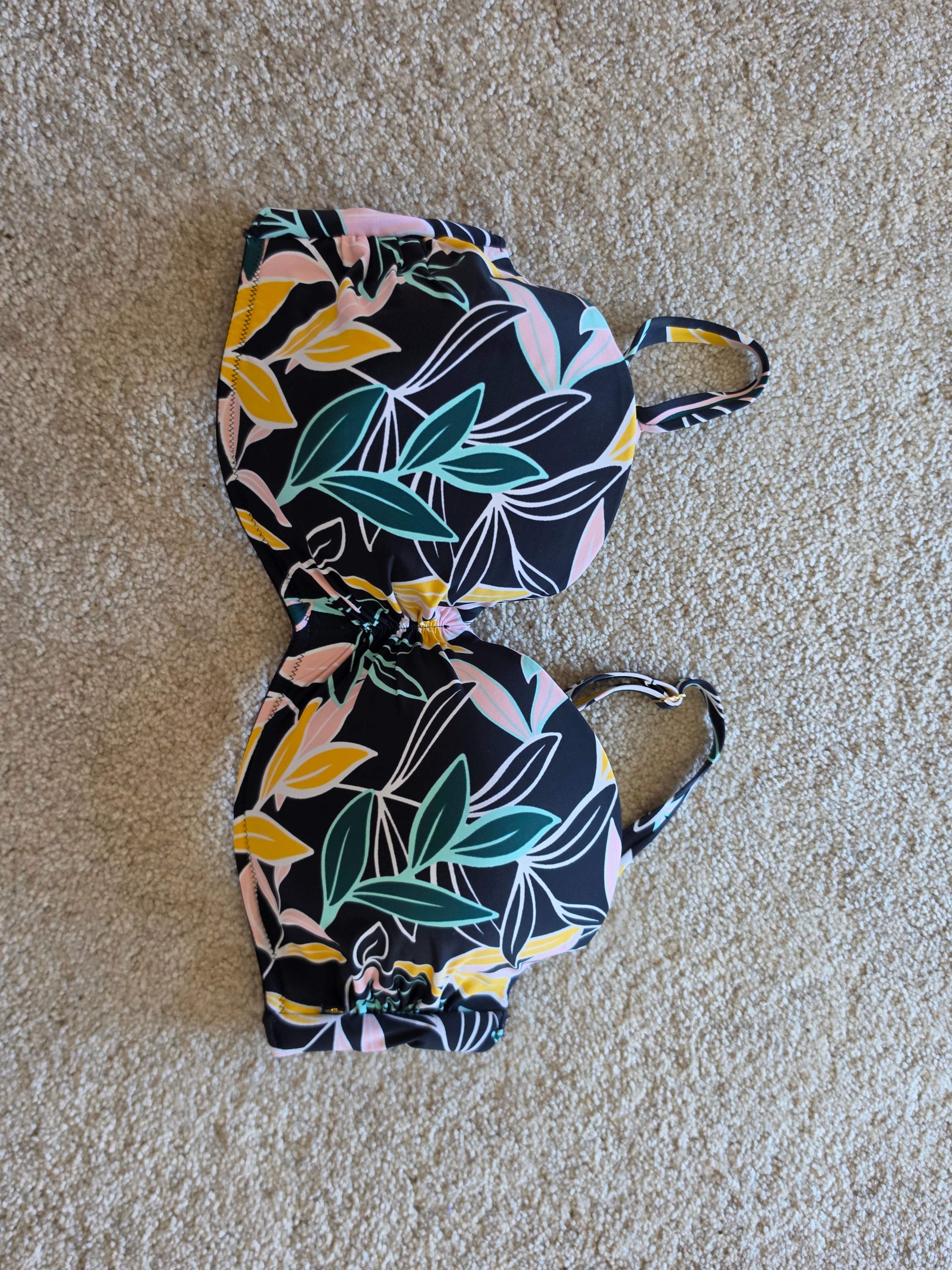 The Wild Bloom Bikini Top