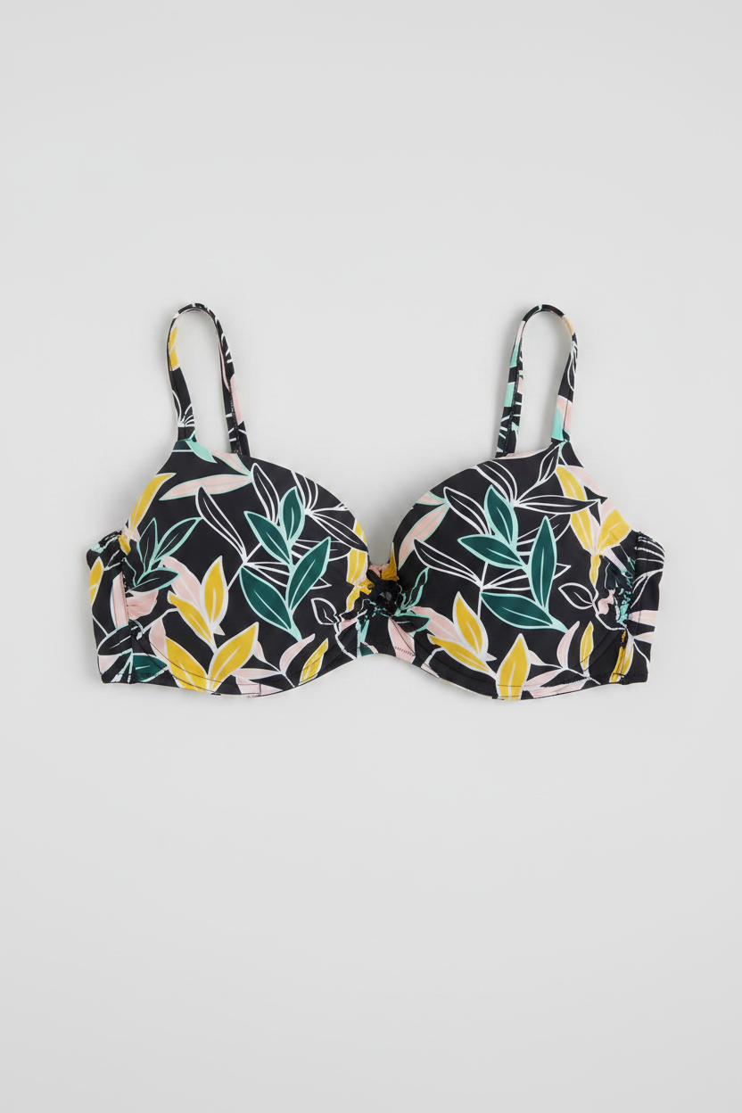 The Wild Bloom Bikini Top