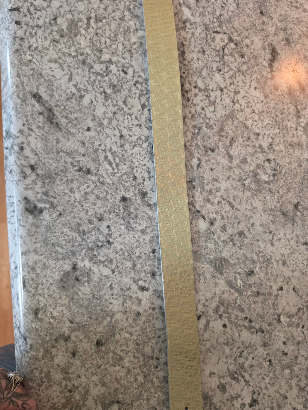 The Golden Cipher — Guess Reversible Monogram Belt
