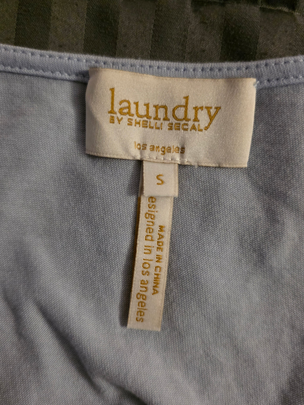 Ethereally Embroidered Periwinkle Top