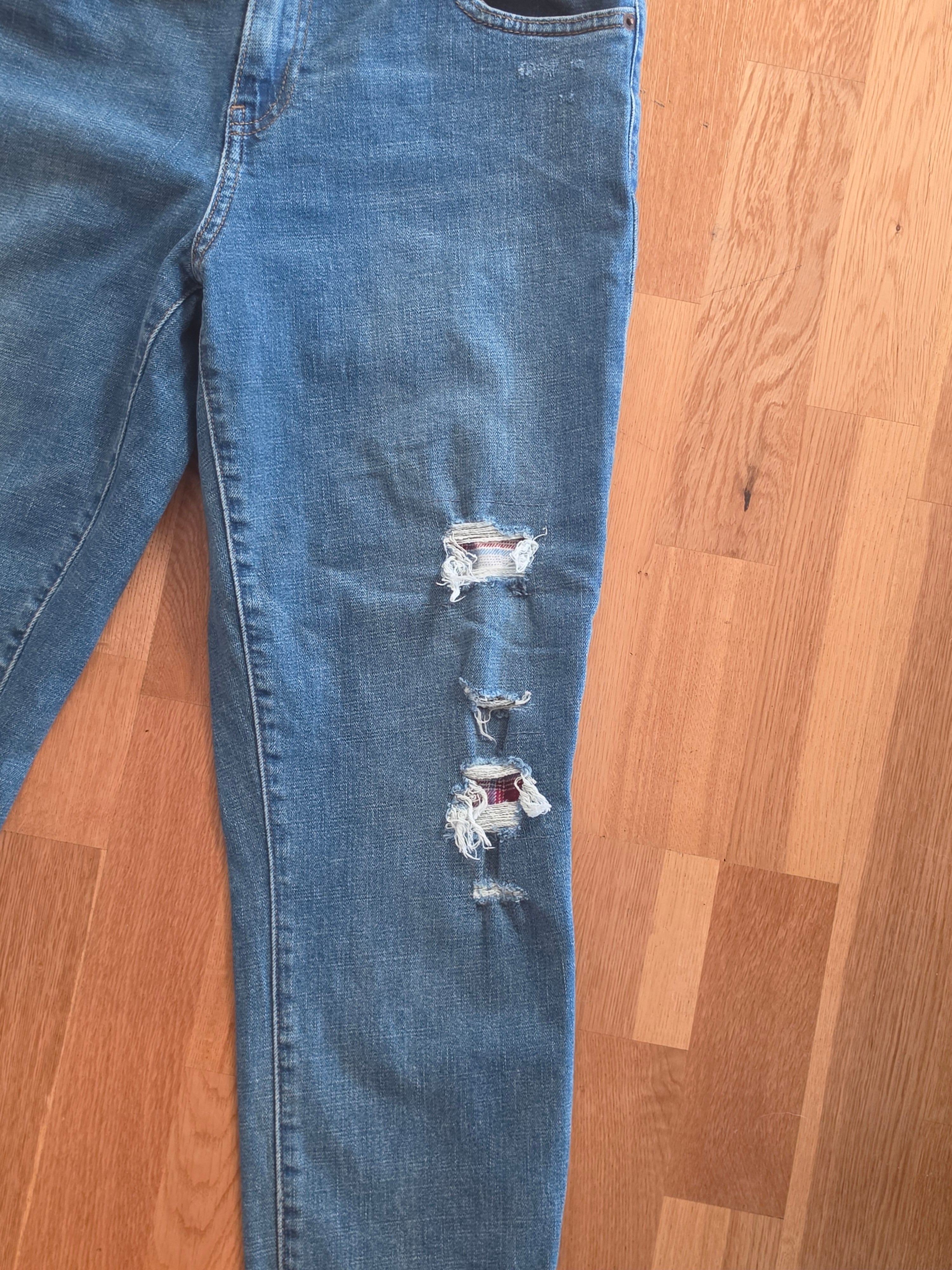 The Plaid Soul Boyfriend Jean