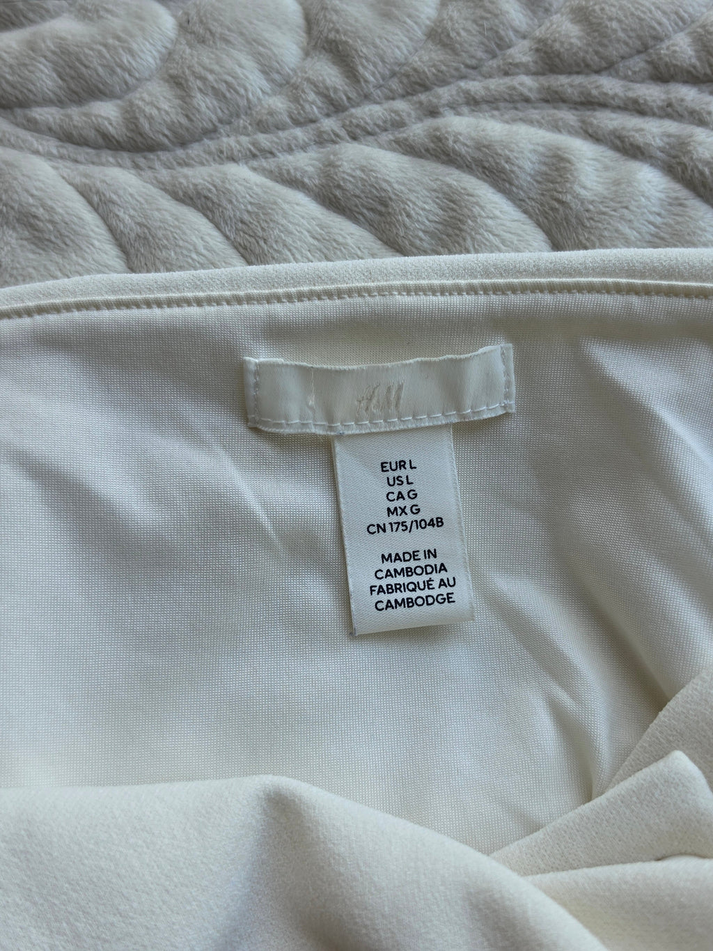 The Ivory Button Cami
