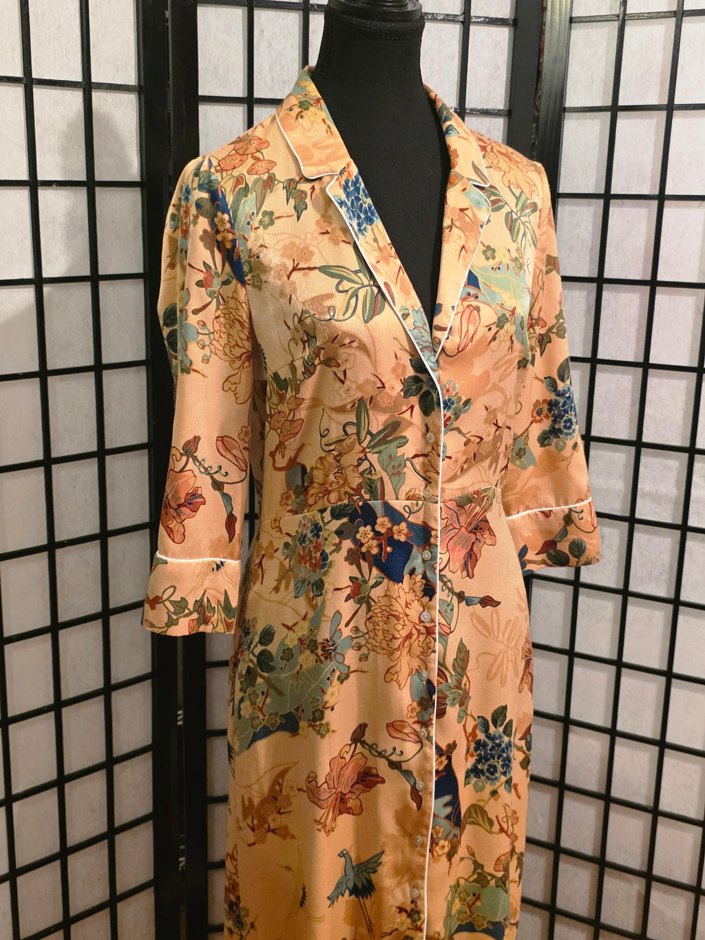 Enchanted Garden Button-Up Dress