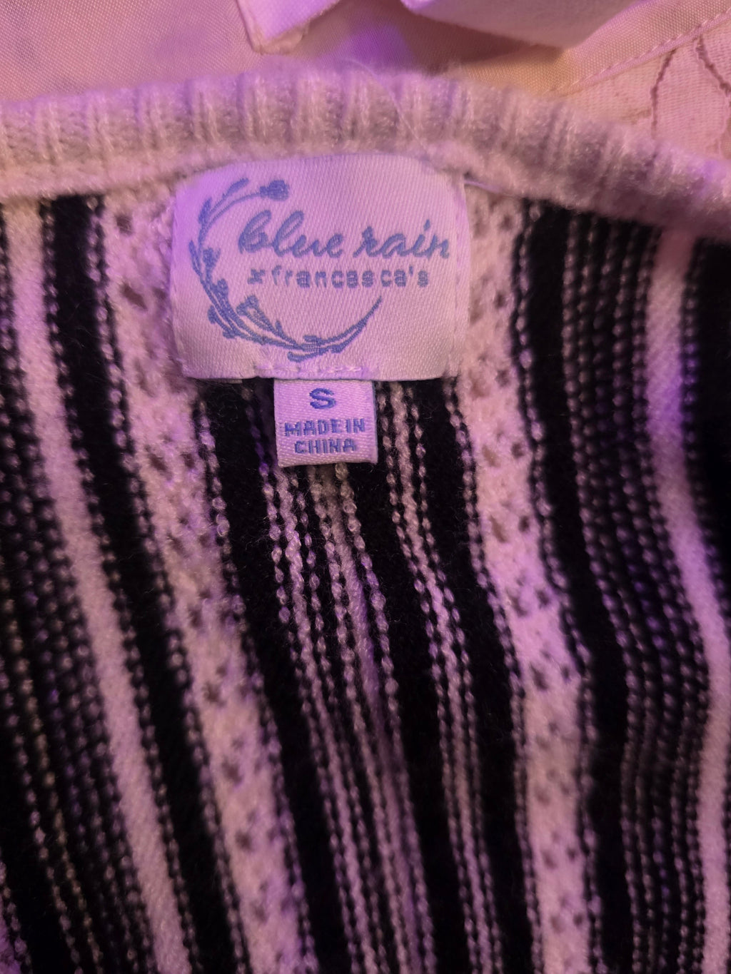 Midnight Stripe Cardigan