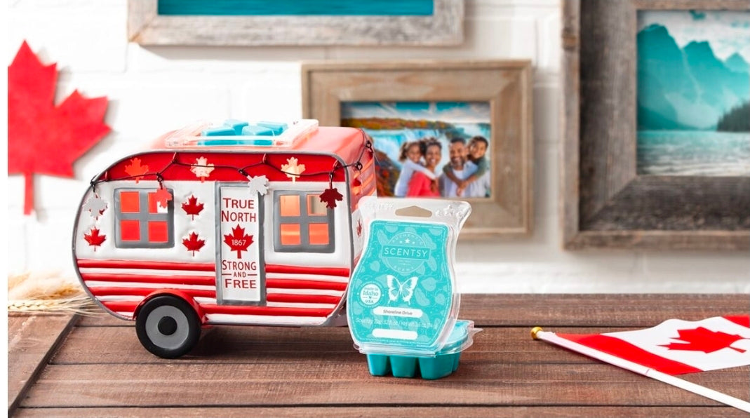 Canadian Strong — Scentsy Warmer | True North, Strong and Free