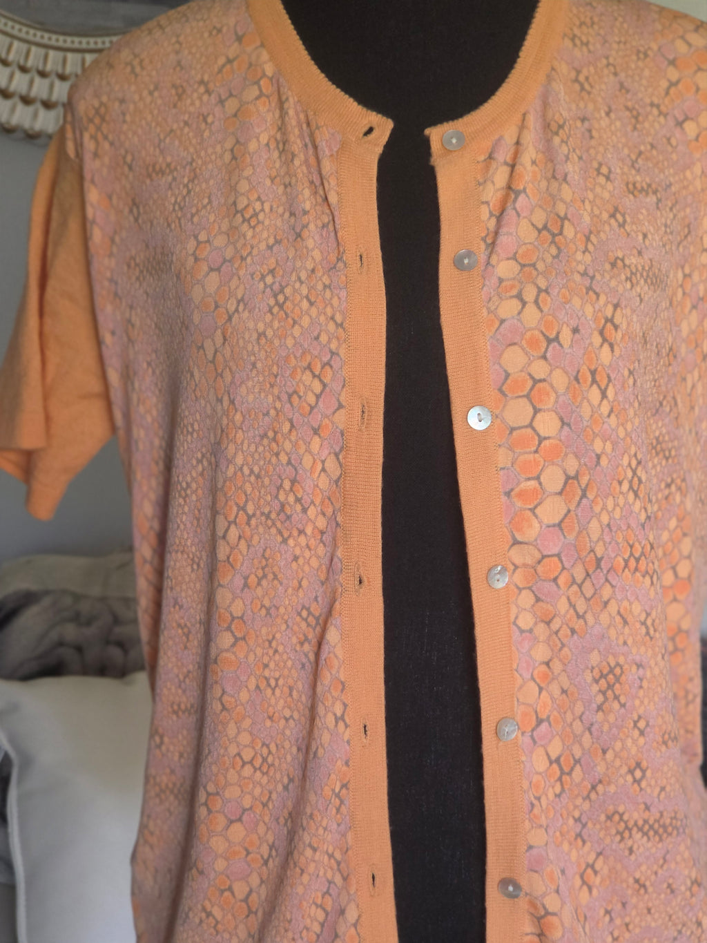 The Apricot Hour — Tasse Tasse Lace Knit Cardigan