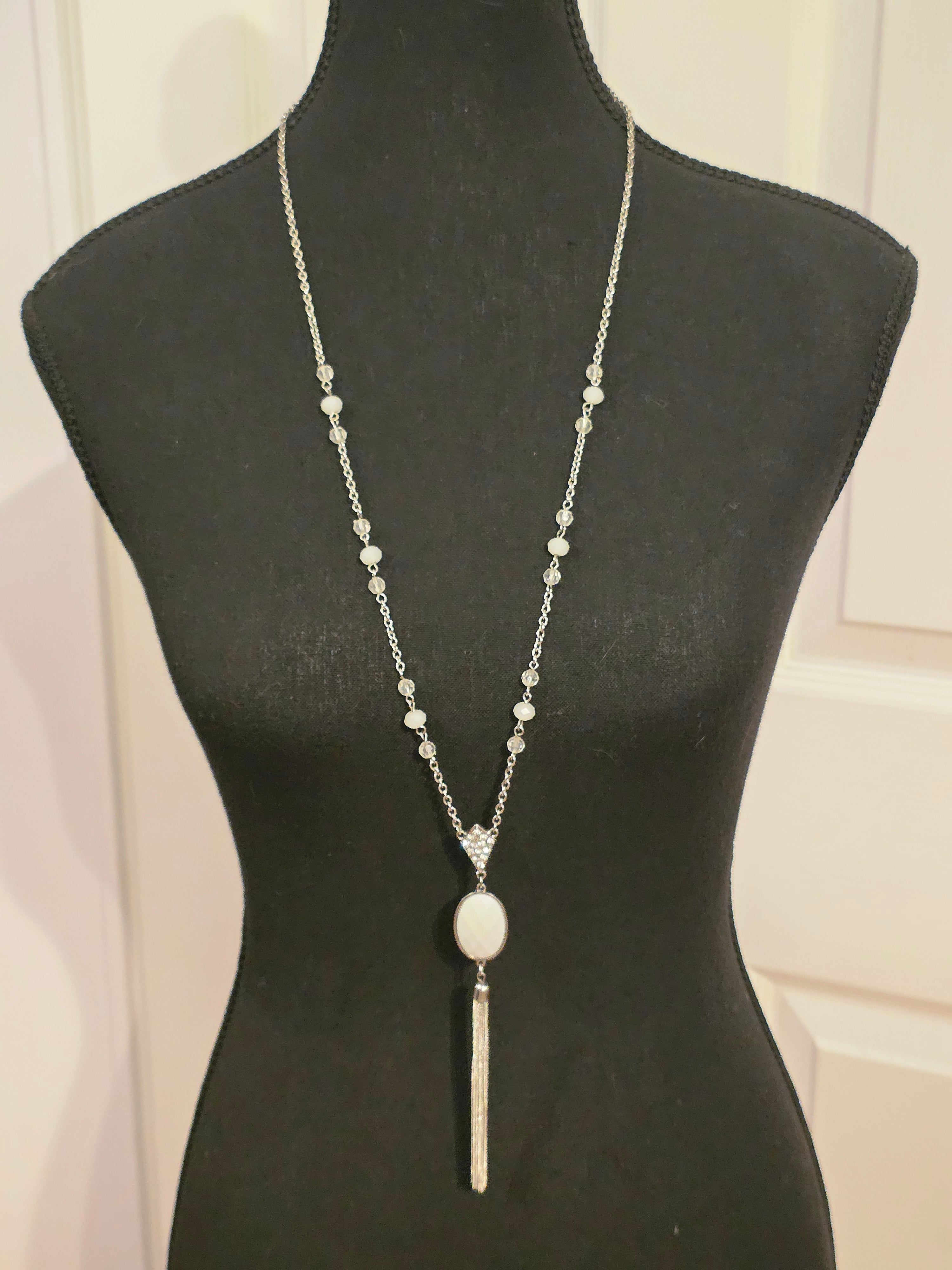 Moonlit Reverie Lariat Necklace