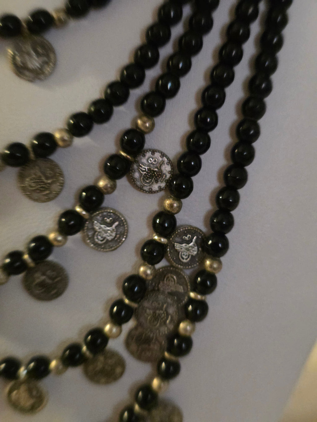 Midnight Reverie Multi-Strand Necklace