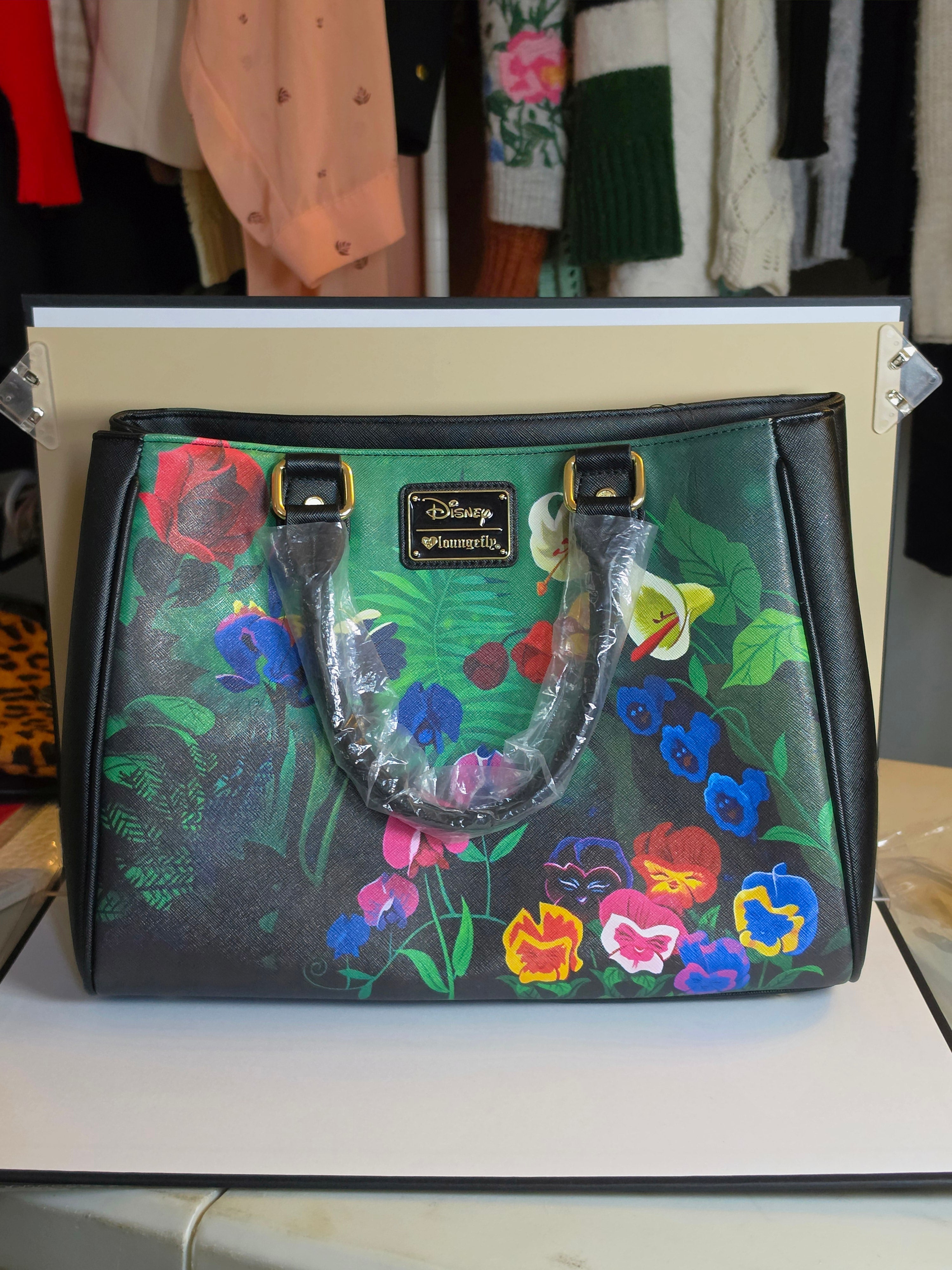 Loungefly x Disney Alice in Wonderland Garden Handbag & Wallet Set