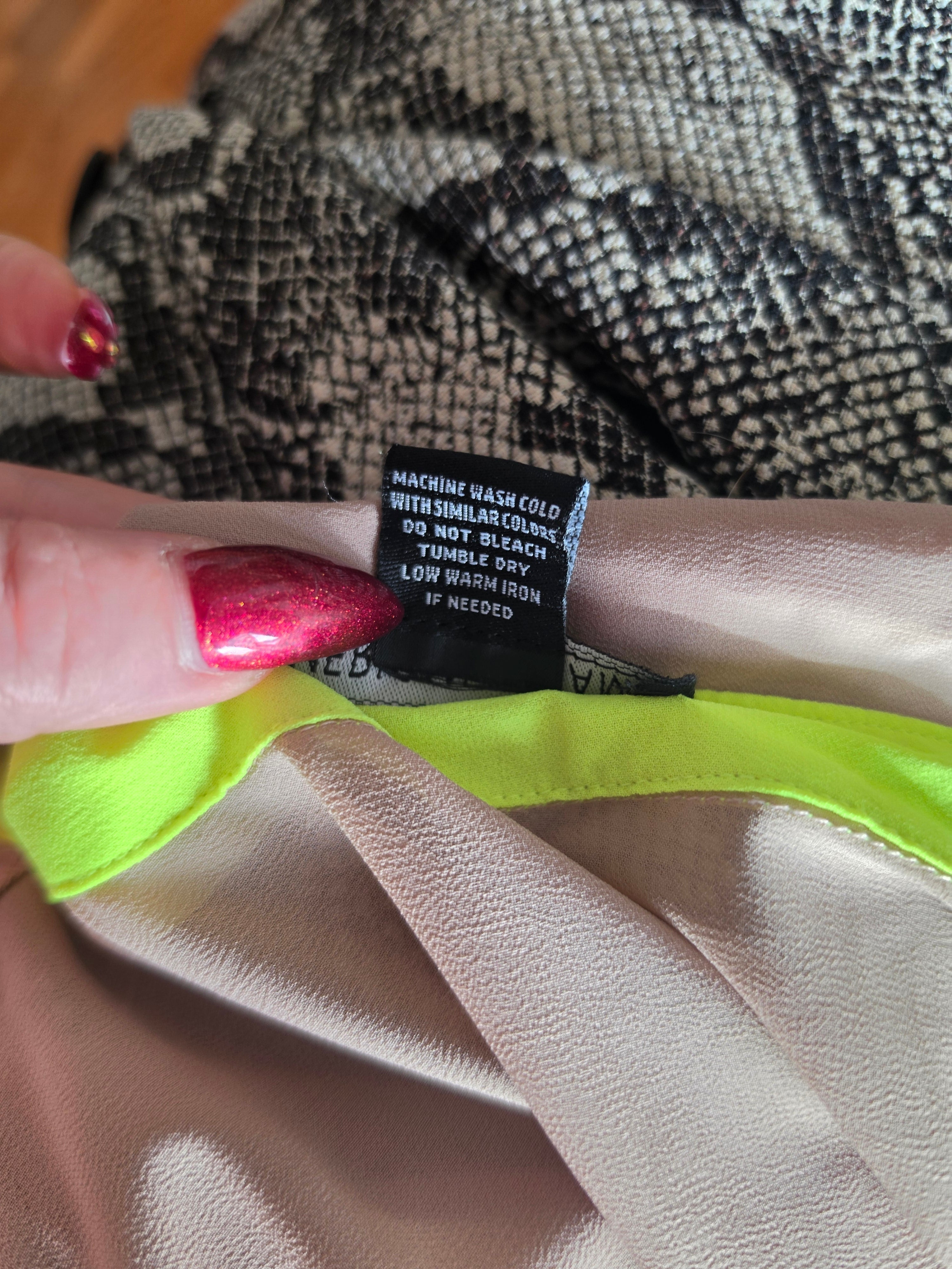 The Neon Edge Blouse – American Dream