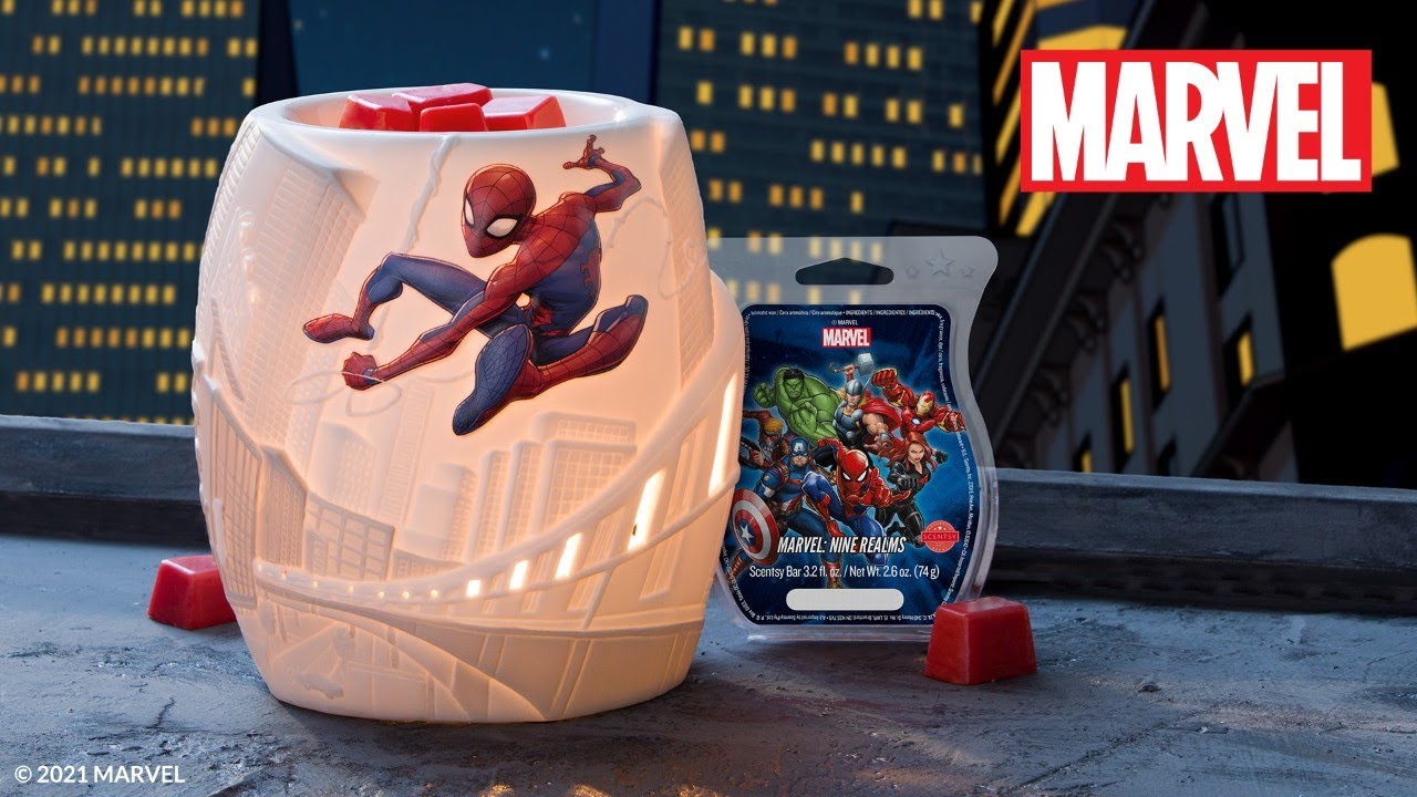 With Great Power — Spider-Man Scentsy Warmer | Marvel