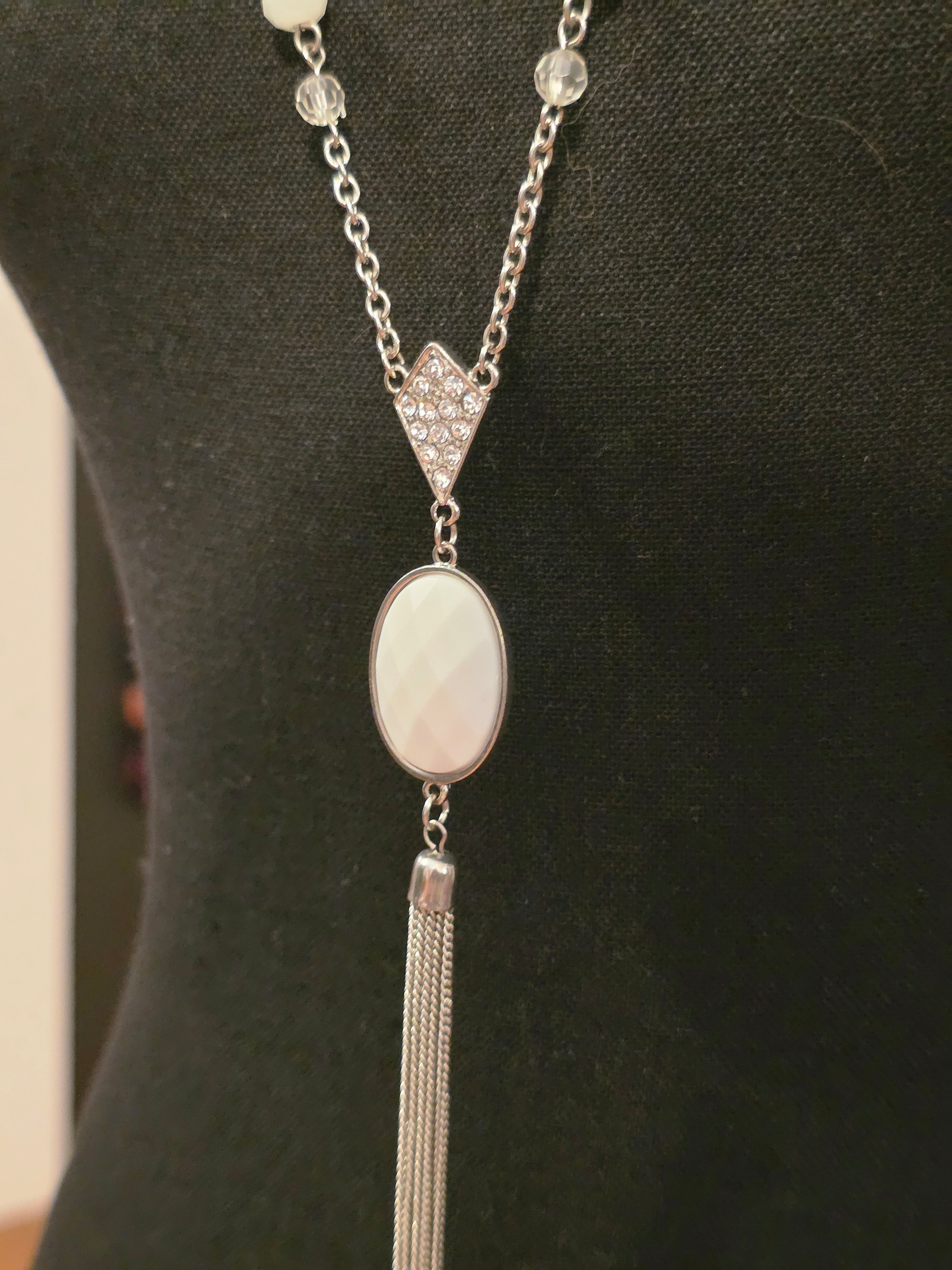 Moonlit Reverie Lariat Necklace