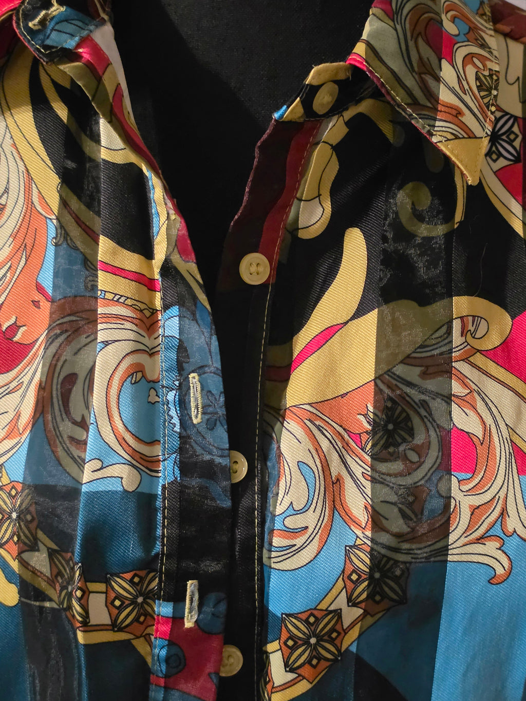 Baroque Medallion Blouse – CQ by CQ