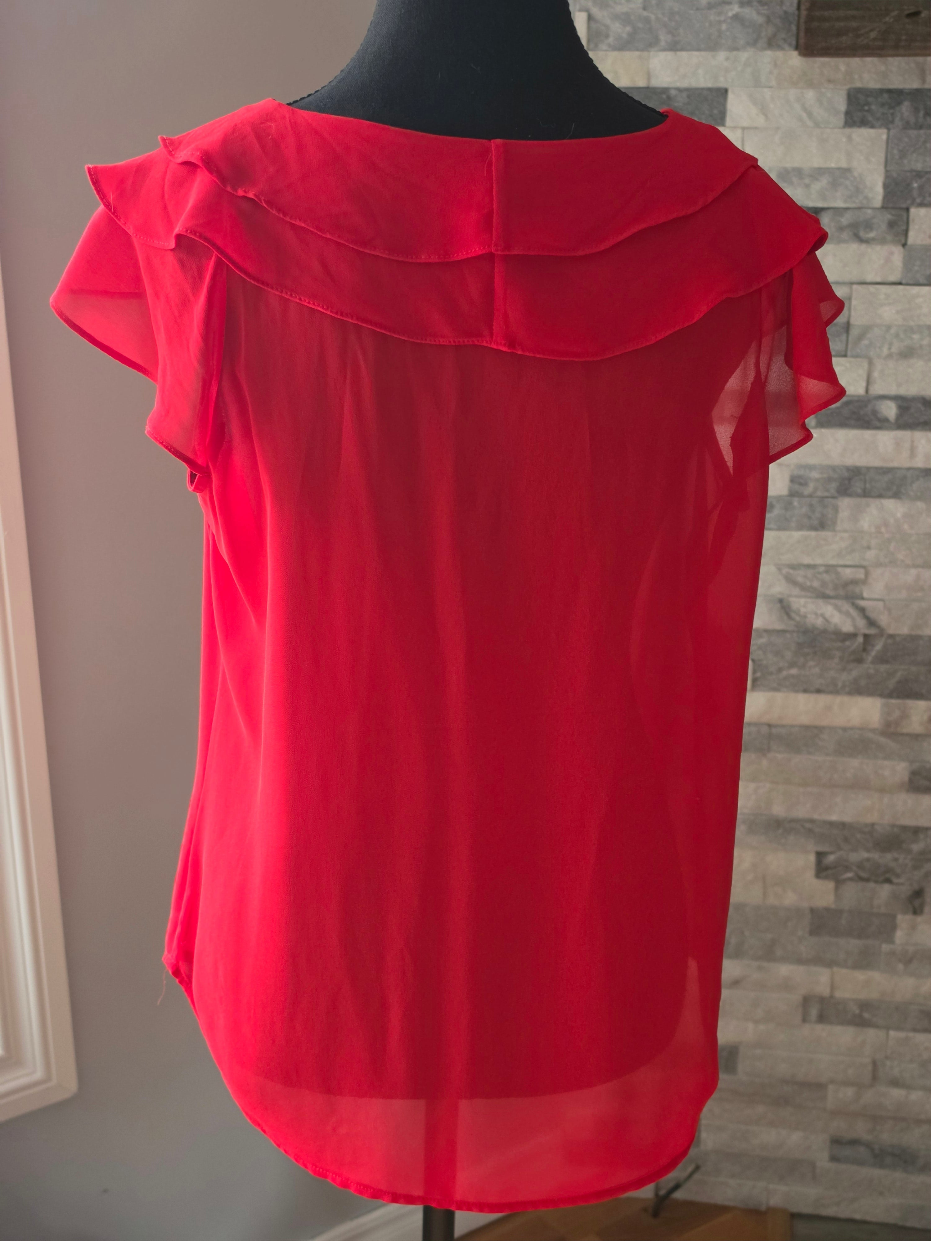 Scarlet Flutter Blouse