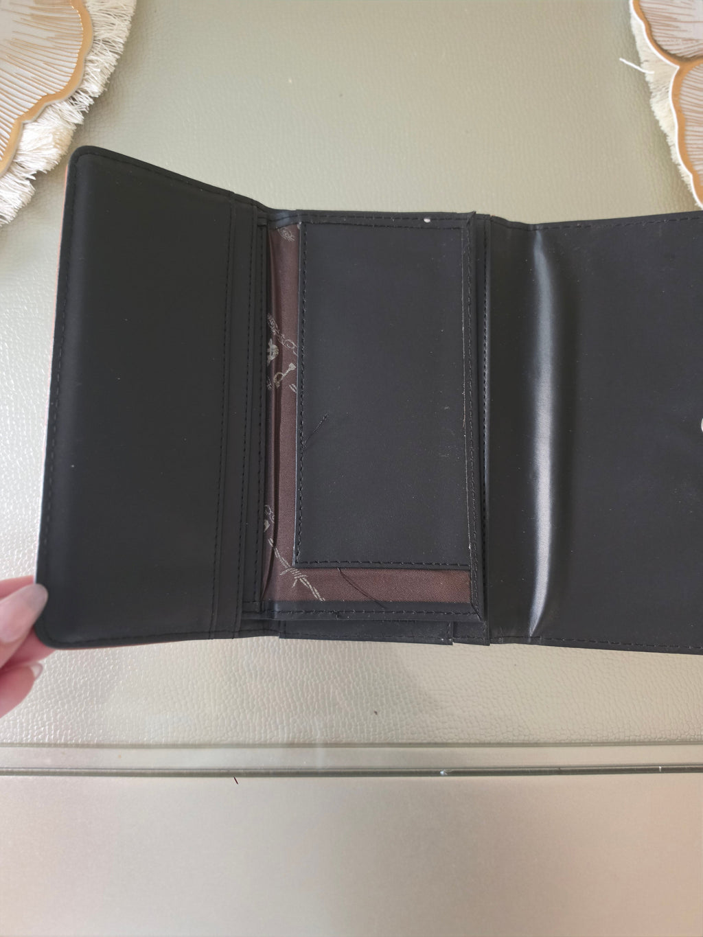The Dusty Trail Wallet — Horseshoe Concho Bifold