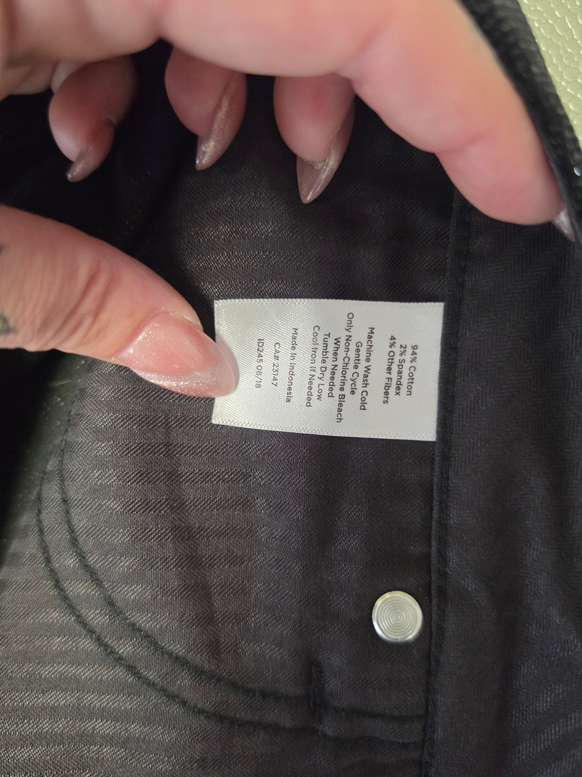 The Starlit Silhouette Pant — Talbots Black Velvet
