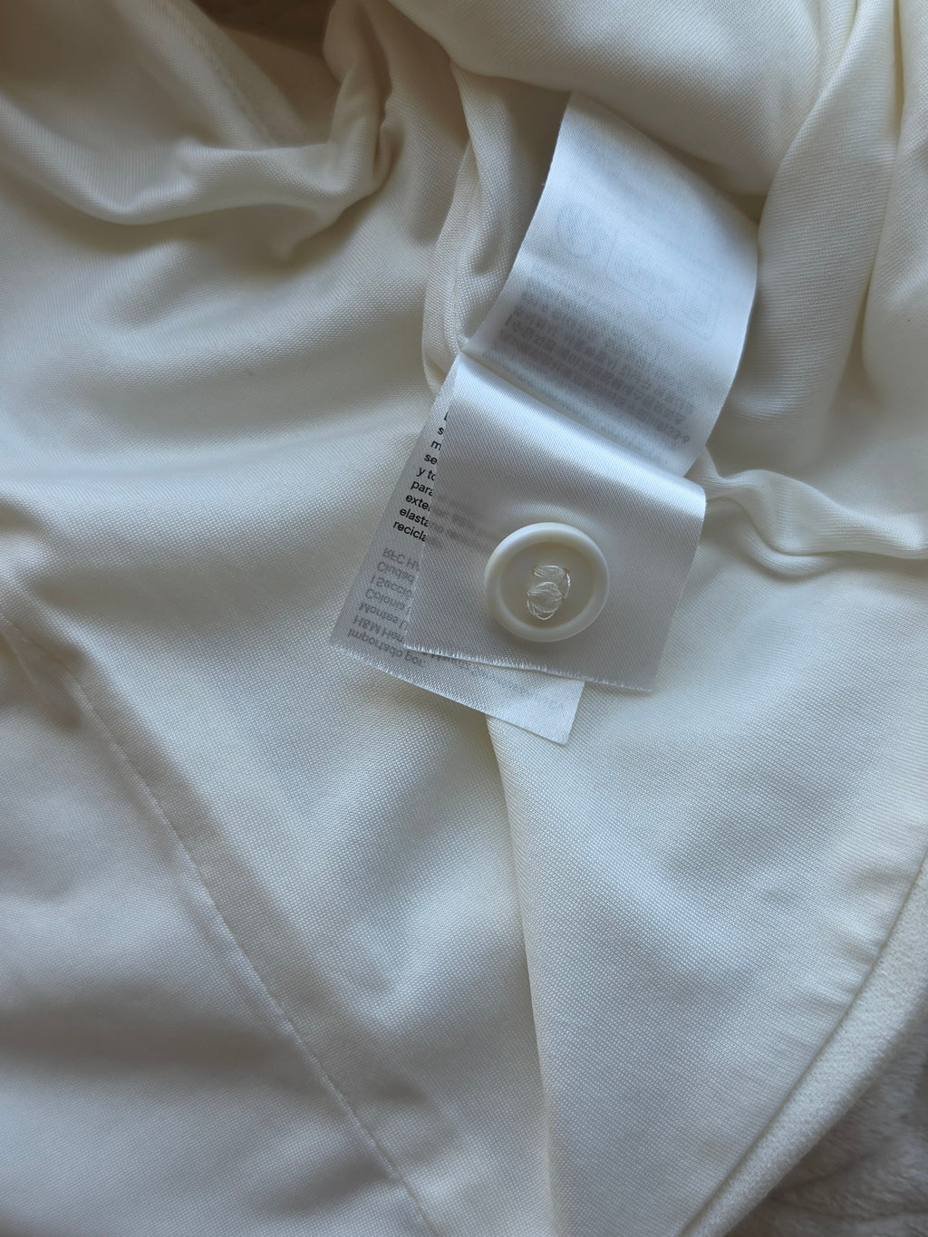 The Ivory Button Cami