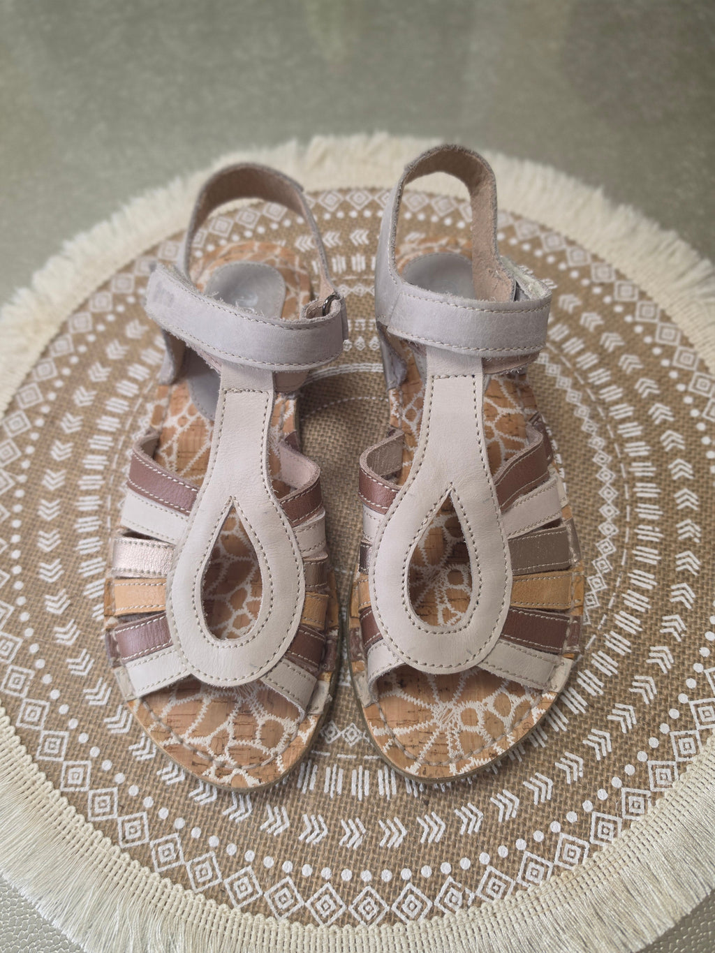The Grounded One — Alce Taupe Multi-Strap Gladiator Sandal