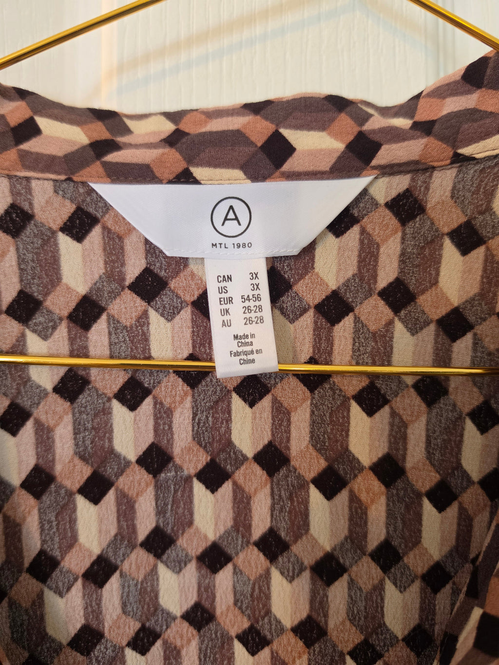 Geometric Reverie Blouse