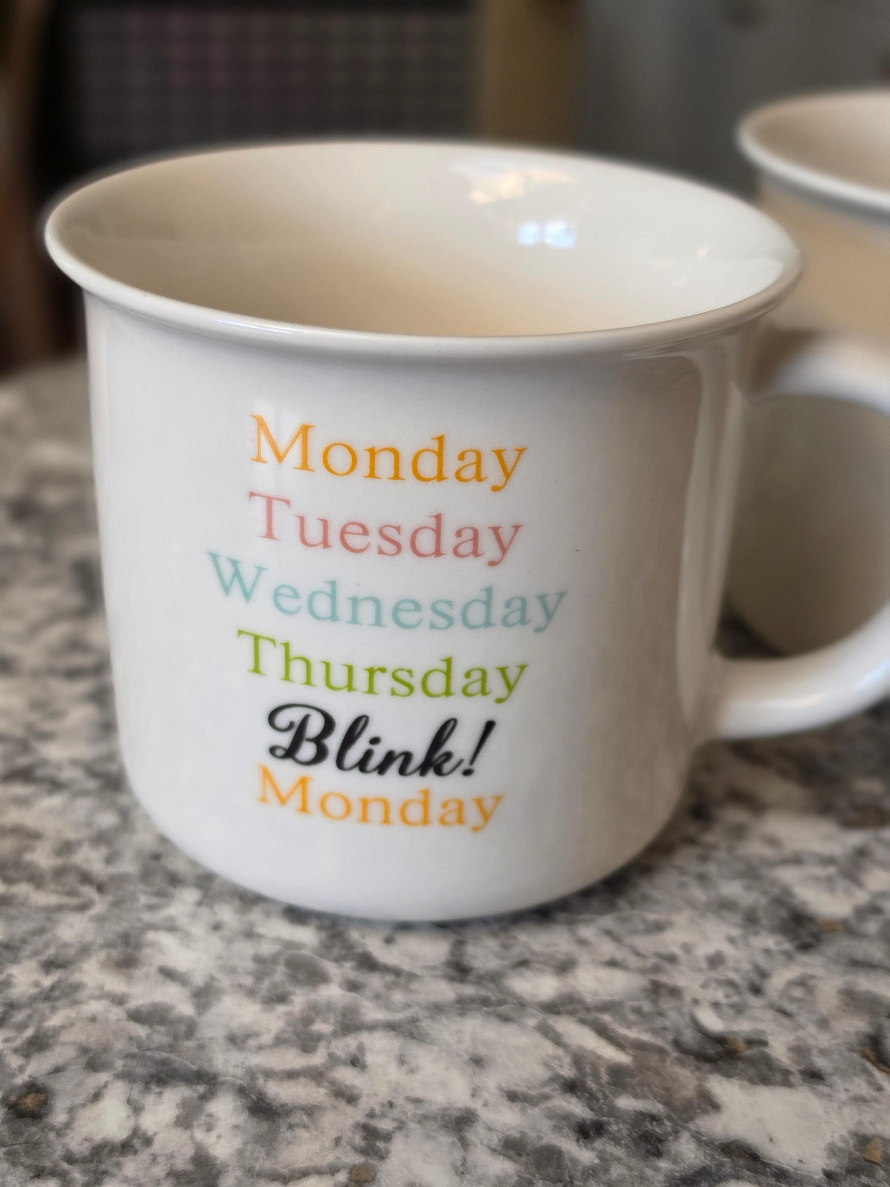 "Blink & Sip" Novelty Mug Set — Set of 2