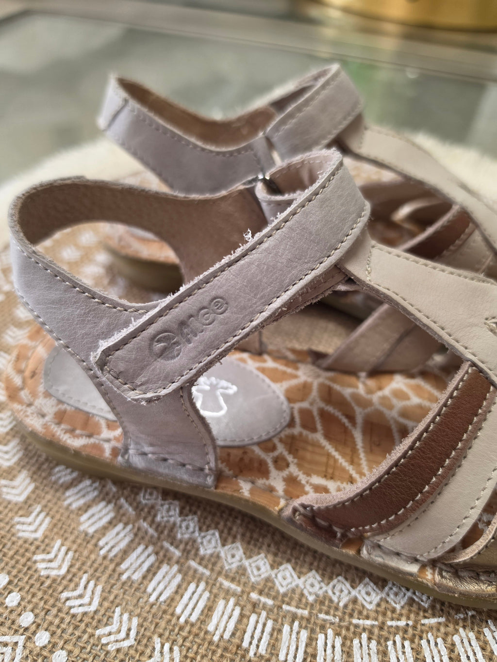 The Grounded One — Alce Taupe Multi-Strap Gladiator Sandal