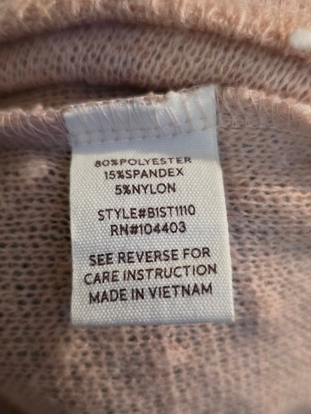 Whispered Blush Pearl-Kissed Knit