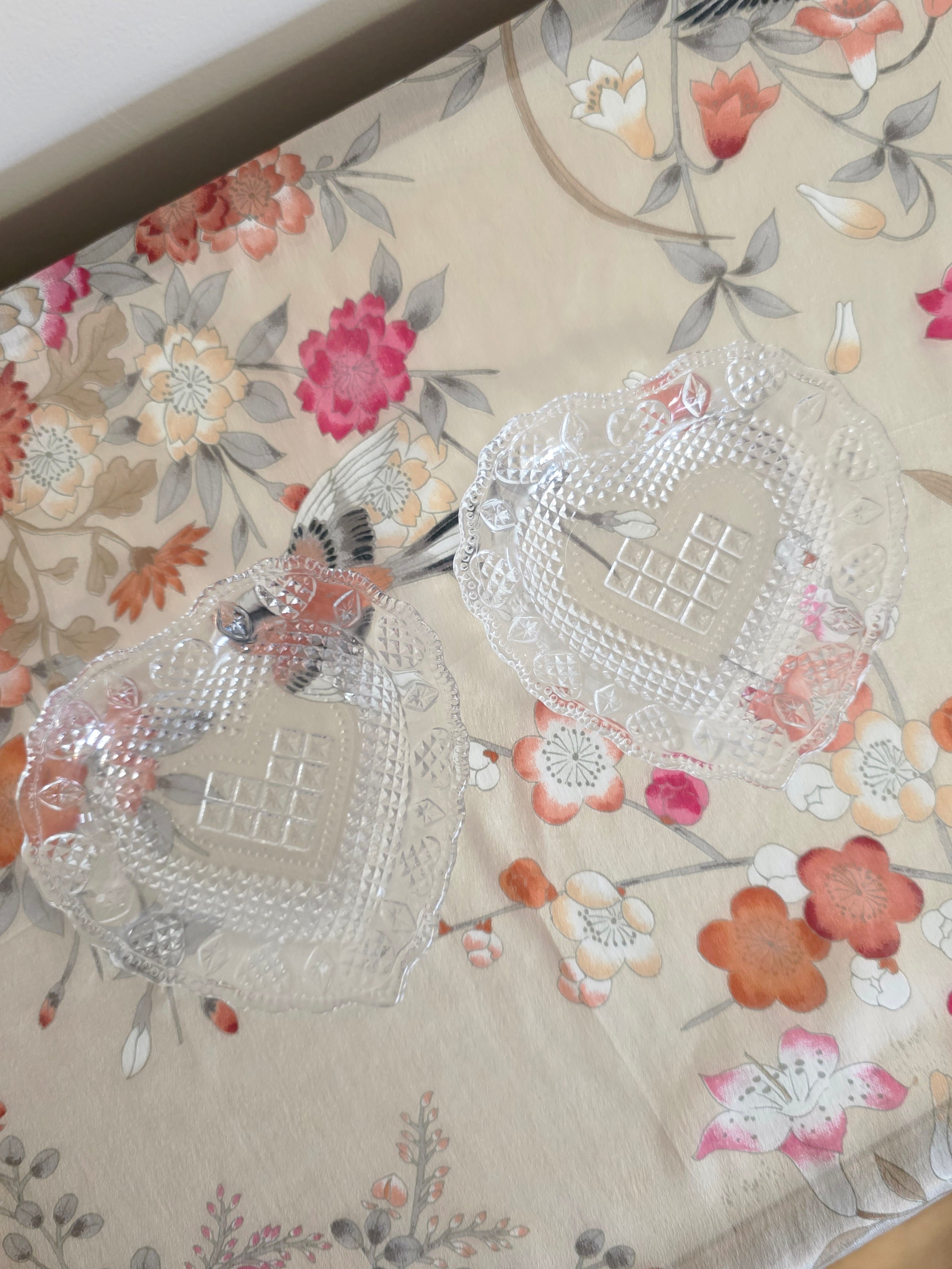 Hearts & Heirlooms Crystal Serving Set