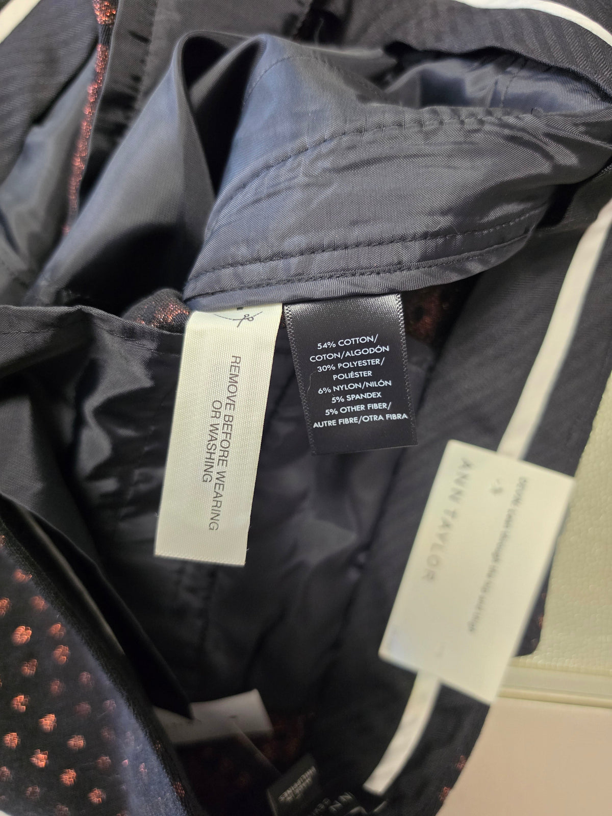 The Midnight Dot — Ann Taylor Devin Ankle Pants