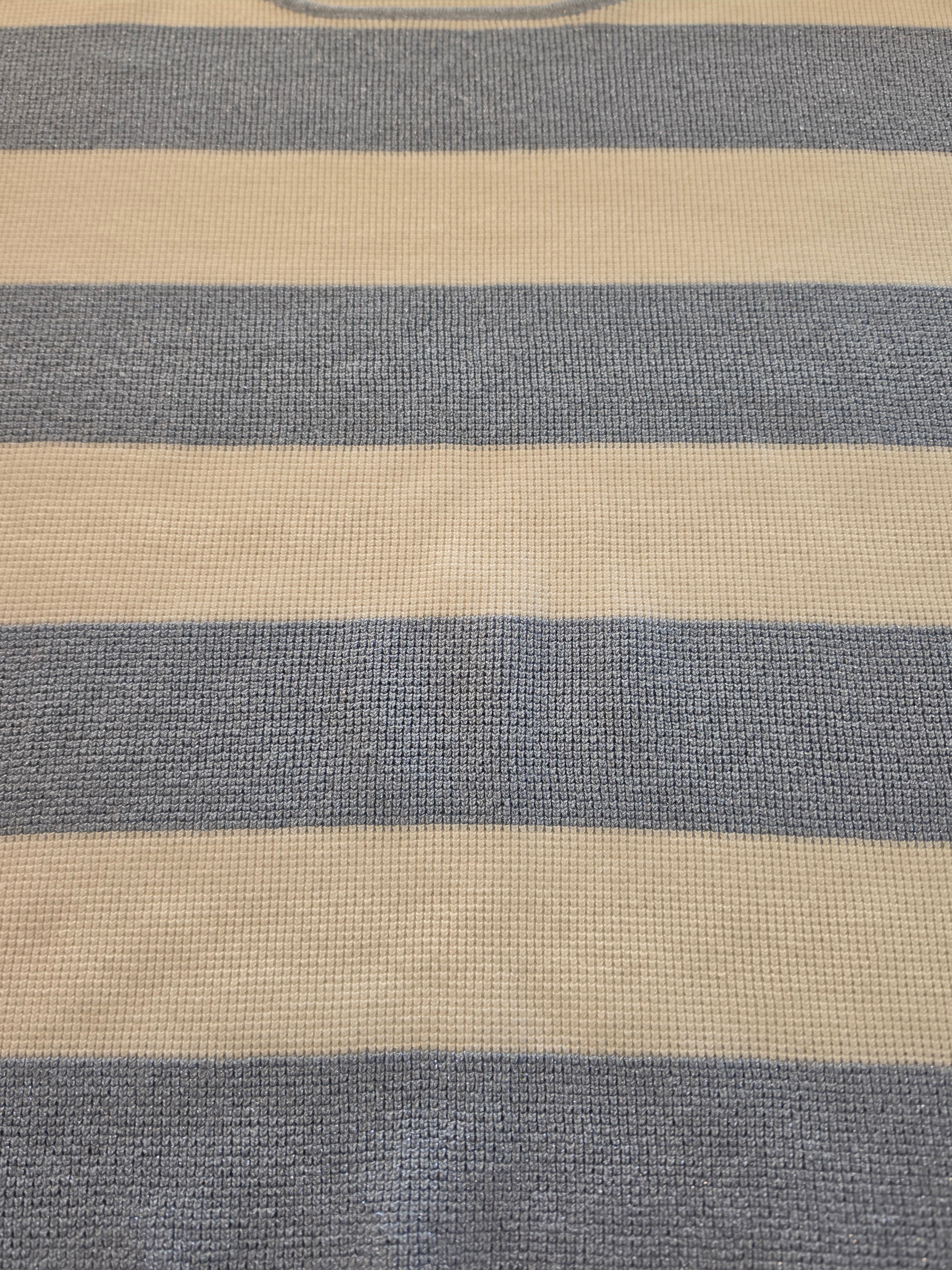 The Shimmer Shore — Cyrus Stripe Knit Batwing Top