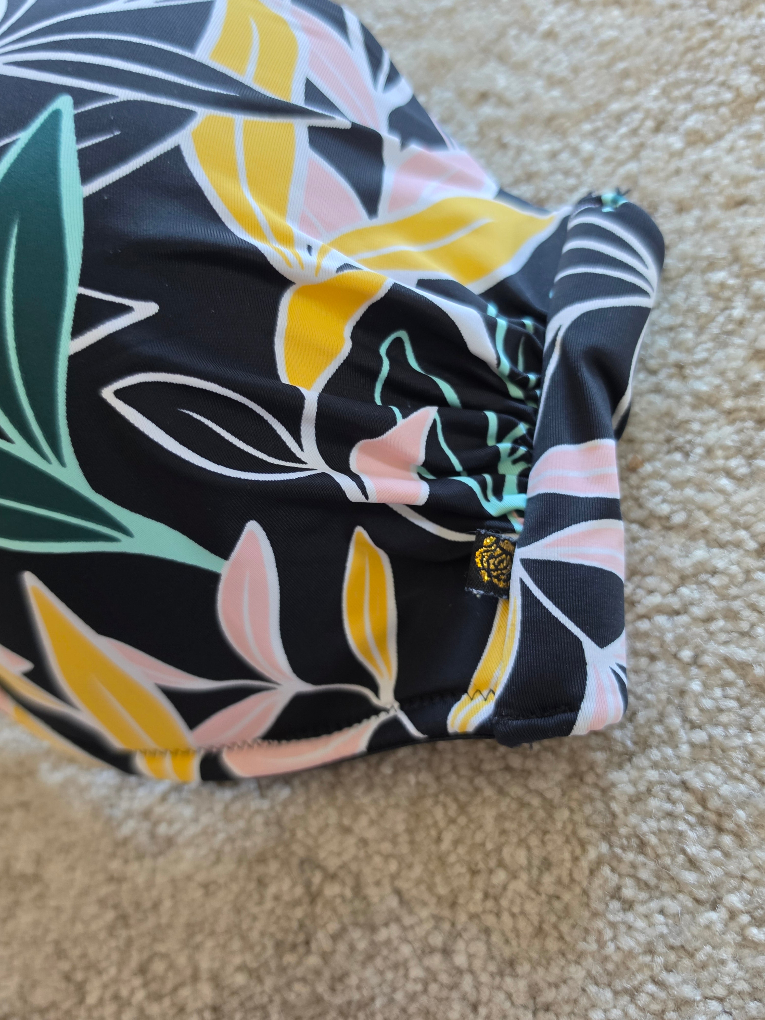 The Wild Bloom Bikini Top