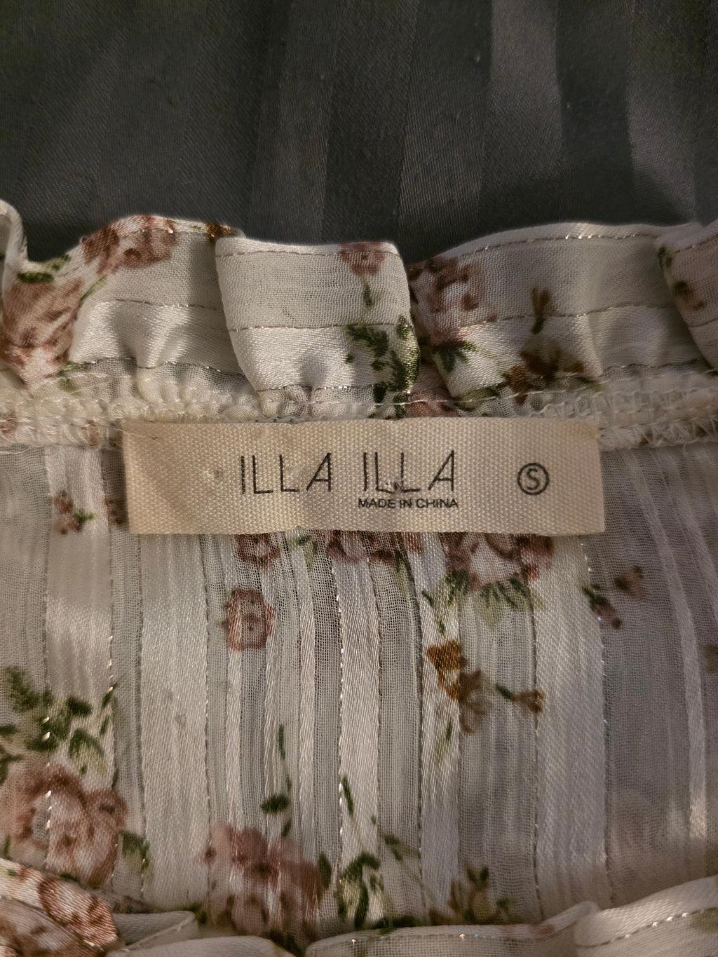 Garden Whispers Peasant Blouse