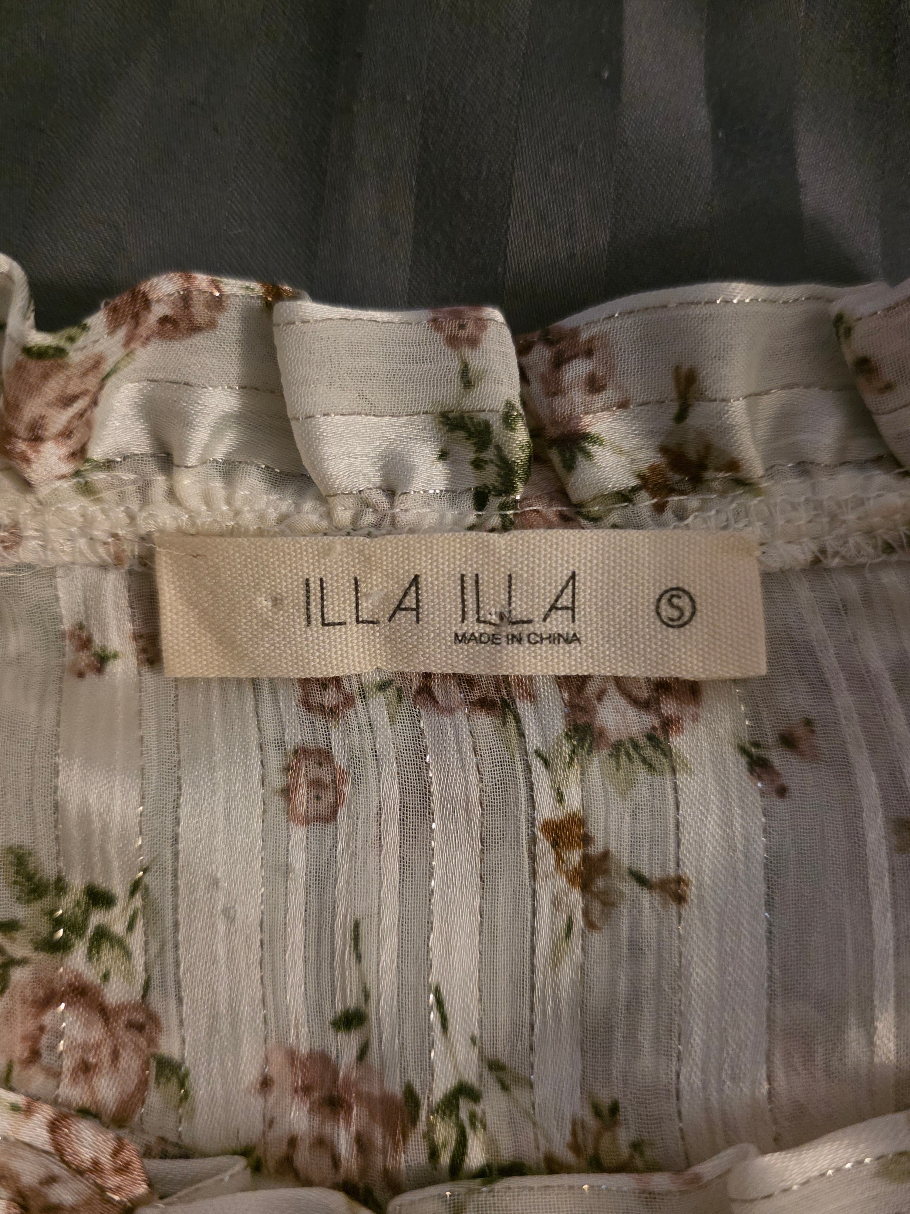 Garden Whispers Peasant Blouse