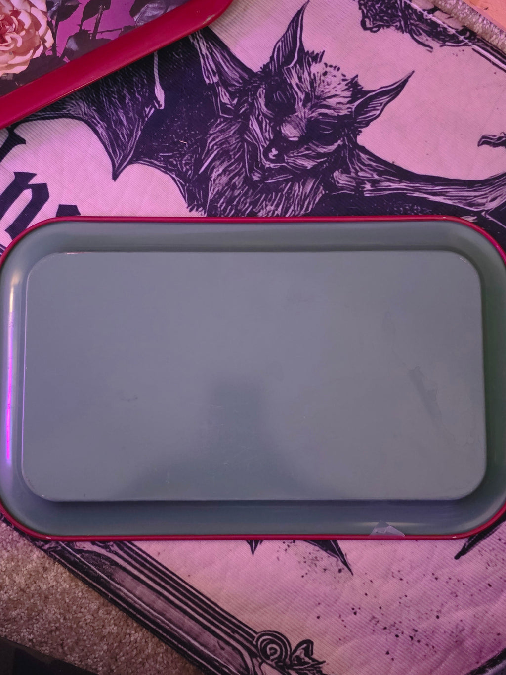 Midnight Rose Serving Tray Collection
