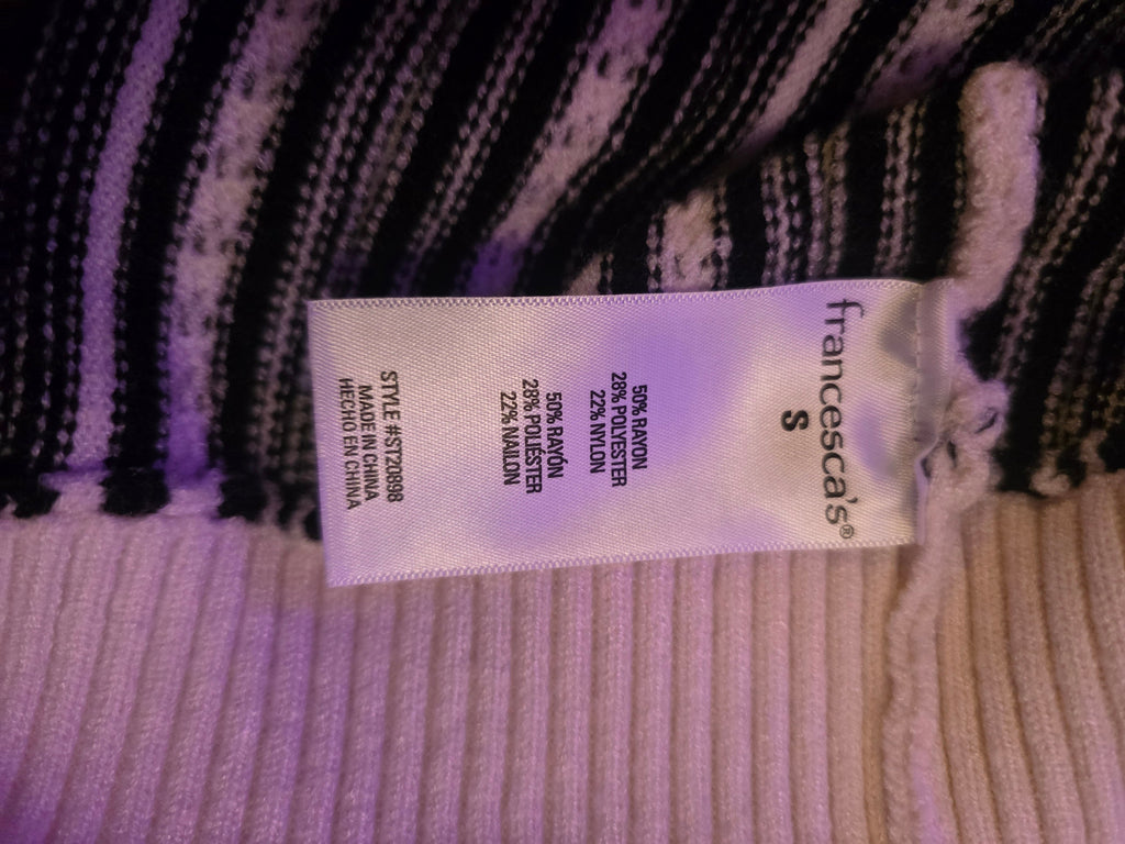 Midnight Stripe Cardigan