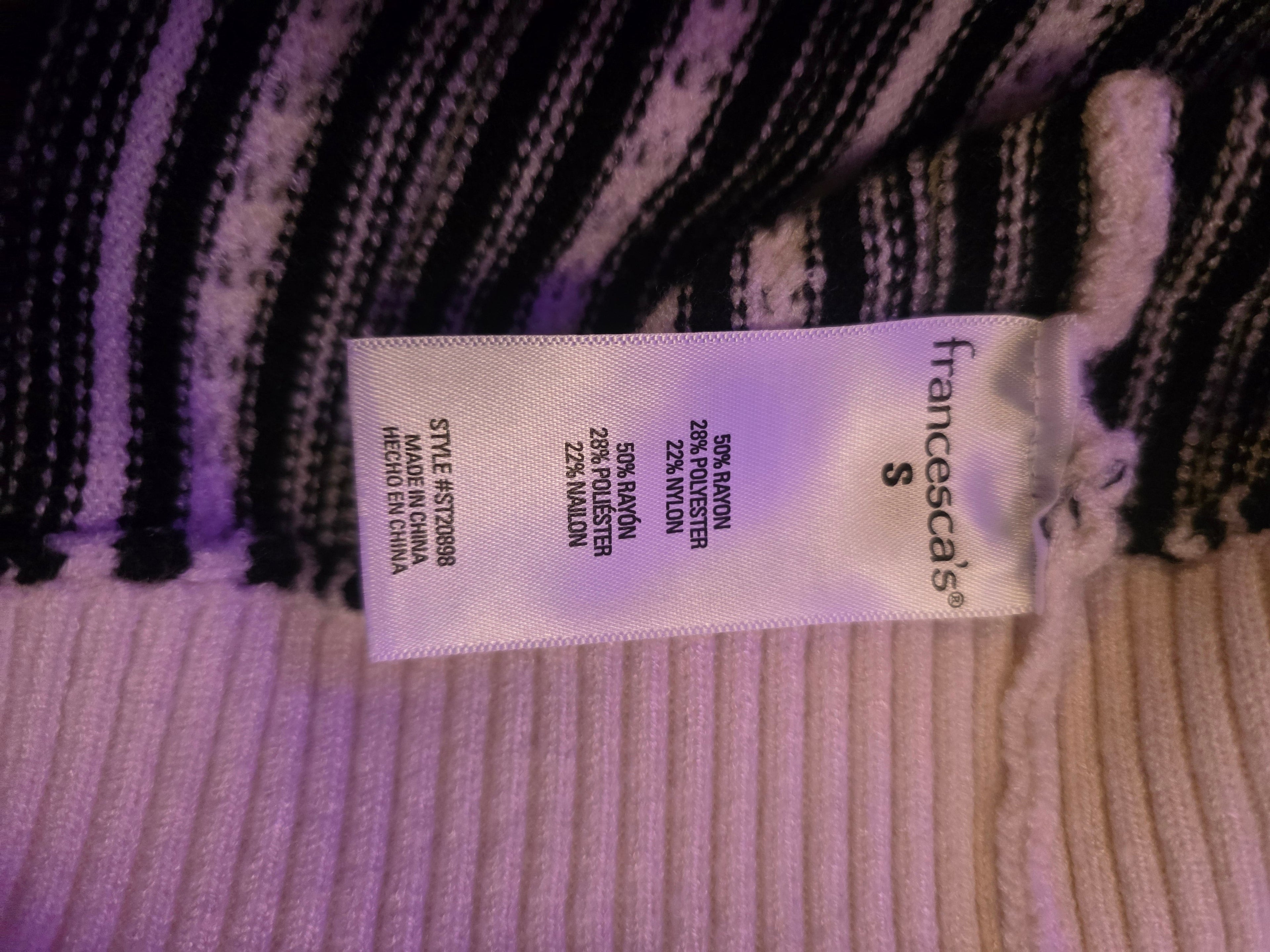 Midnight Stripe Cardigan