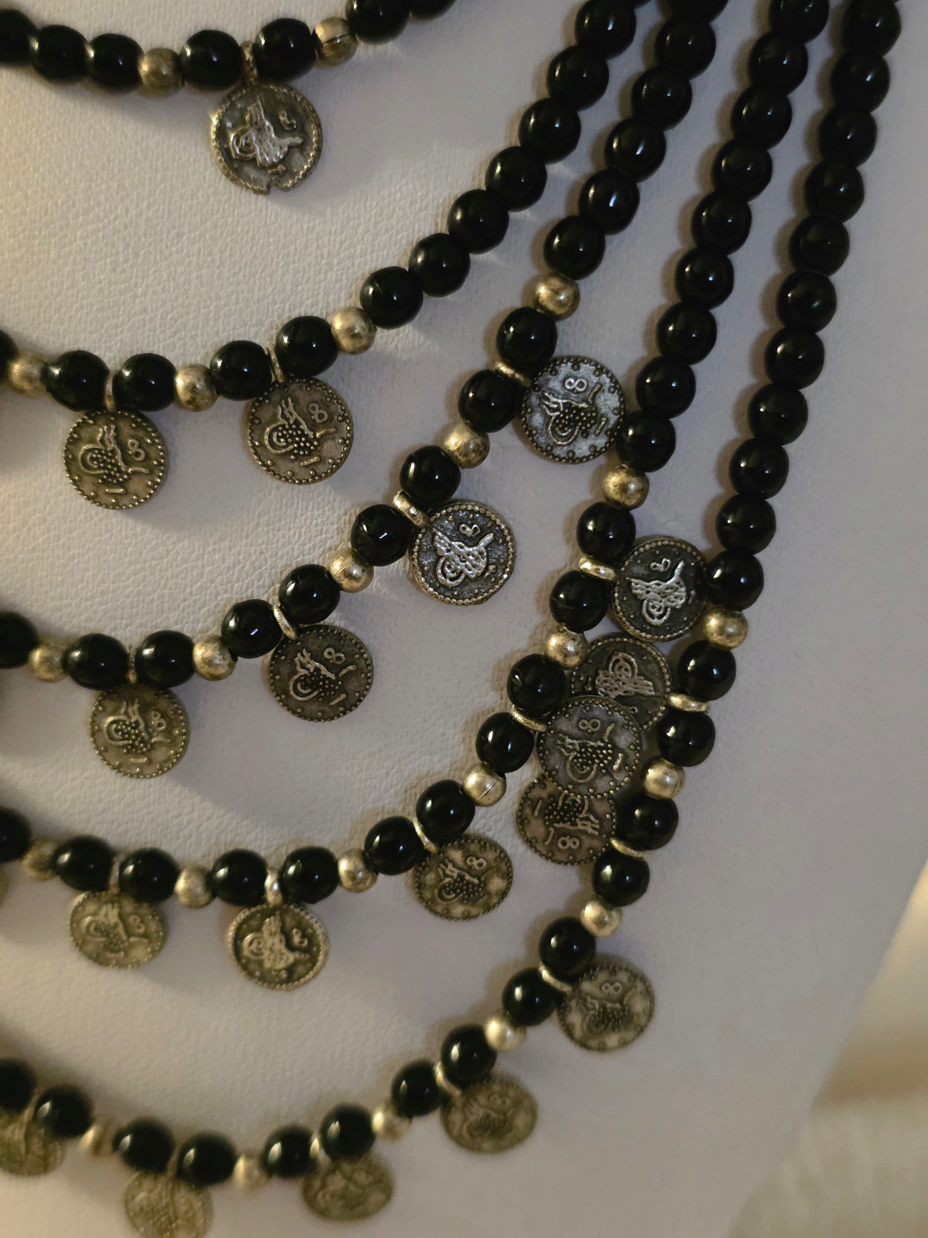Midnight Reverie Multi-Strand Necklace