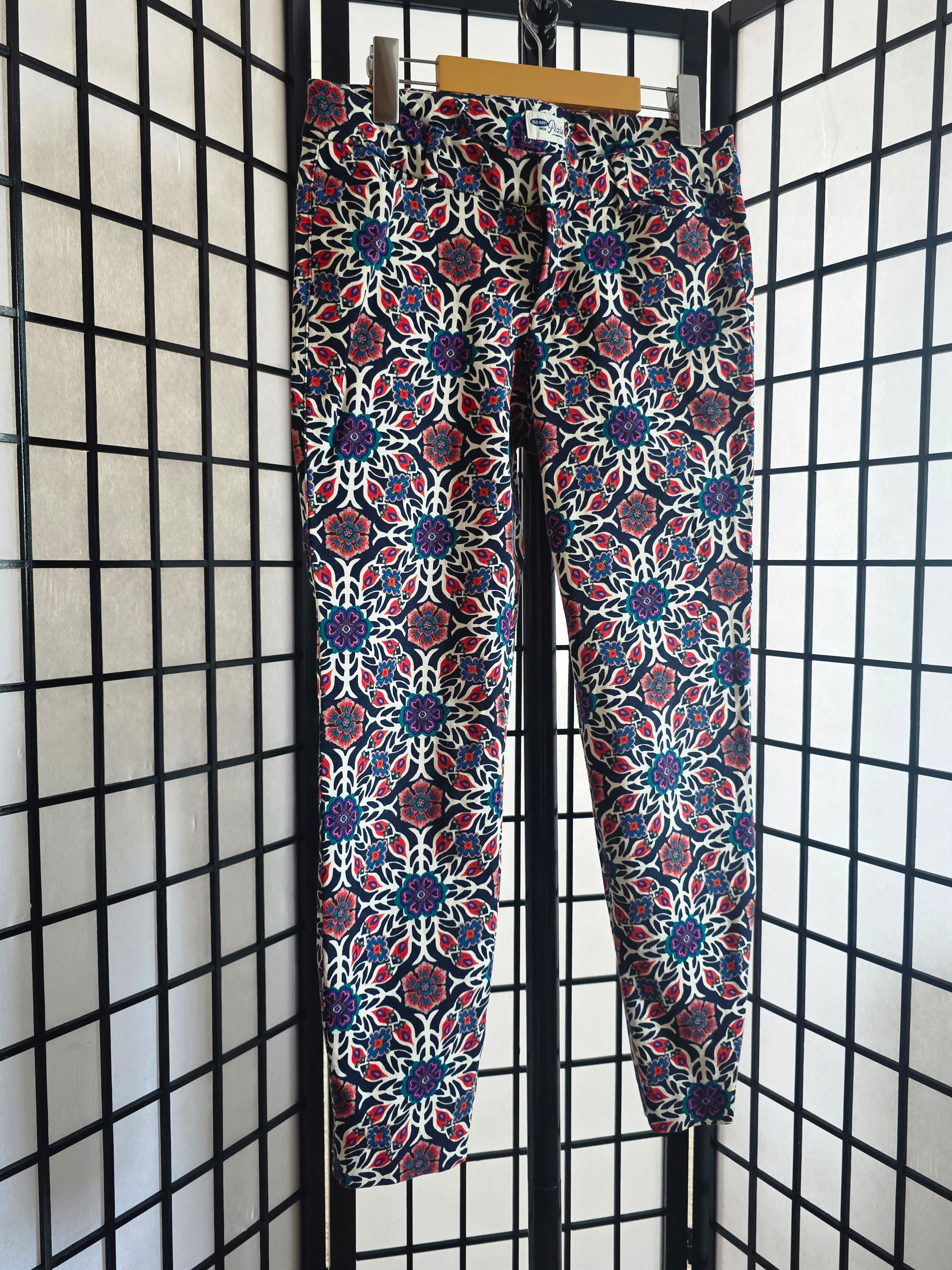 Midnight Bloom Pixie Pants