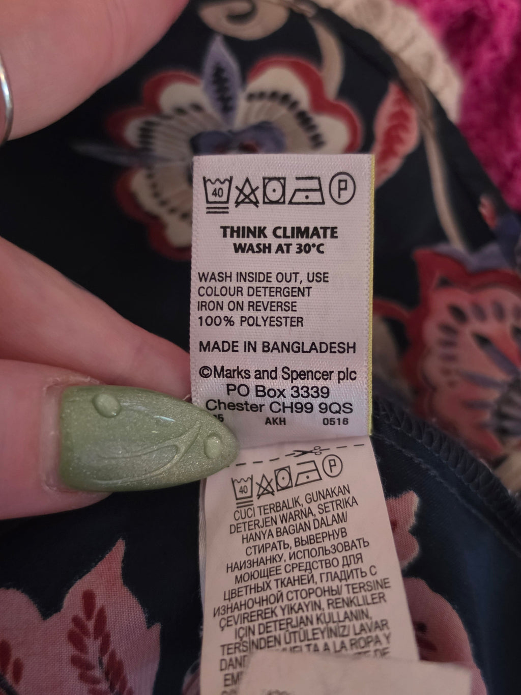 Midnight Bloom Jacobean Blouse